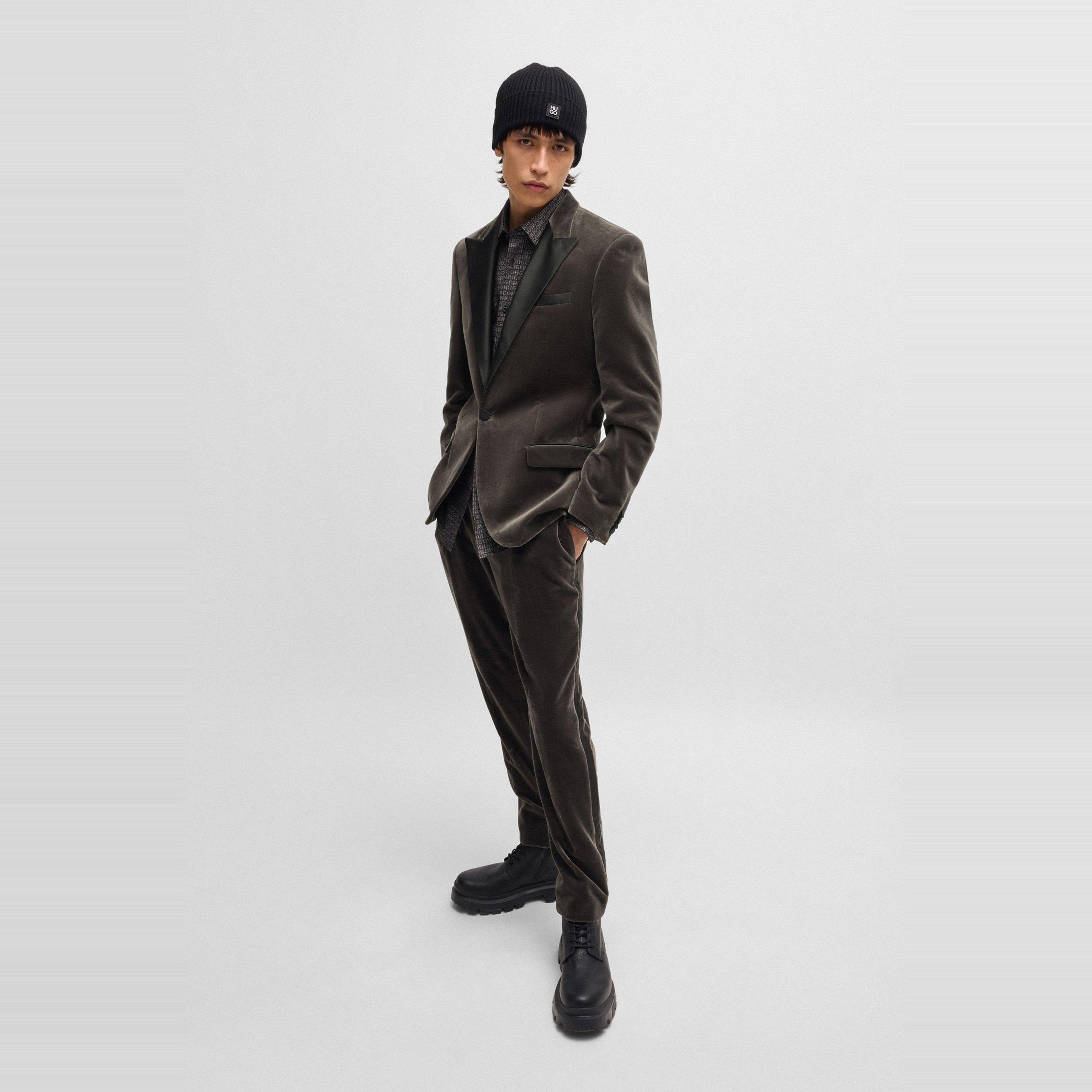 Medium Grey - Hugo - Men's Formal Jacket - 7