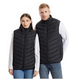 Country Club HEATED Gilet The Eskimo Unisex - Padded Vest Black
