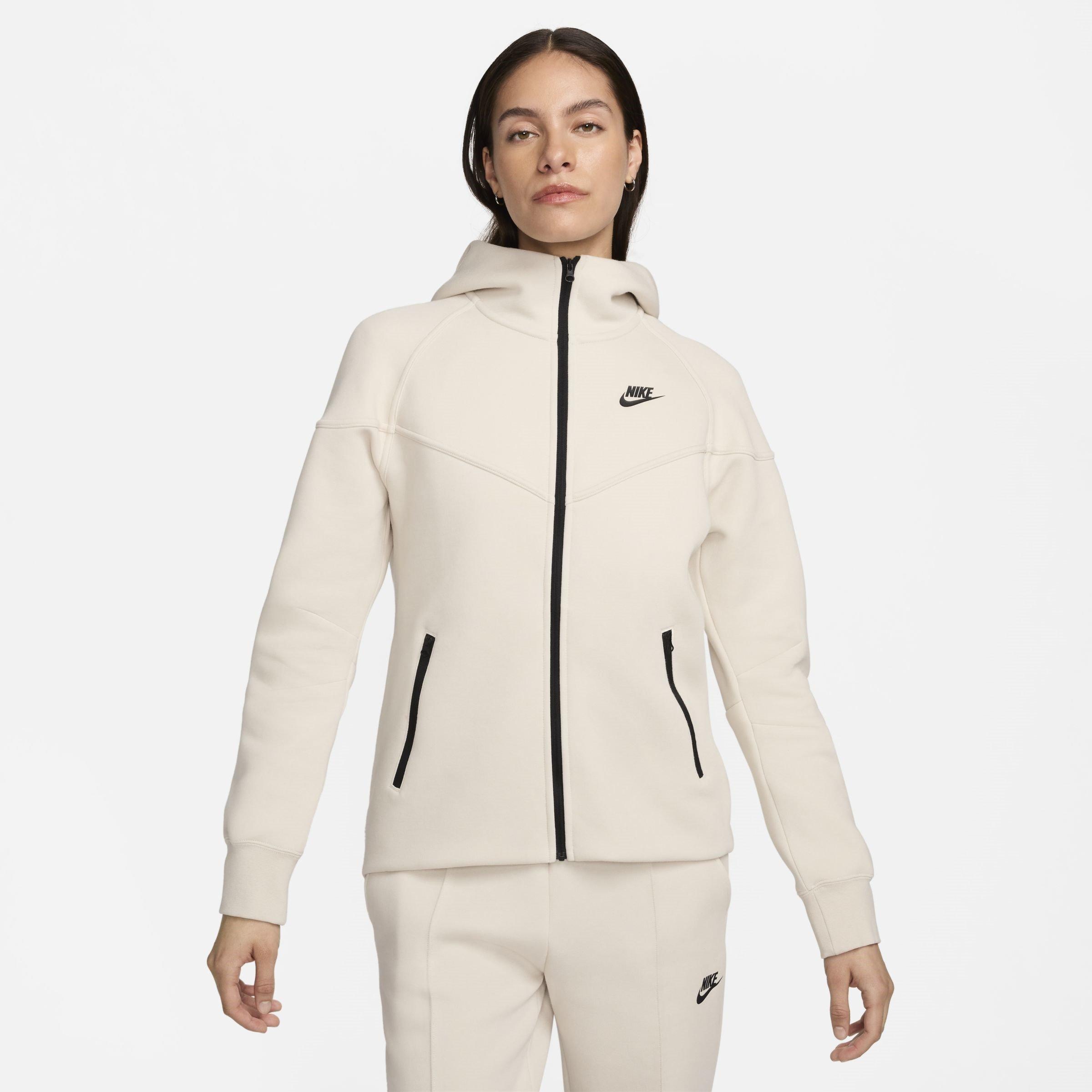 Lt Orewood Brn - Nike - Tech Fleece Hood - 1