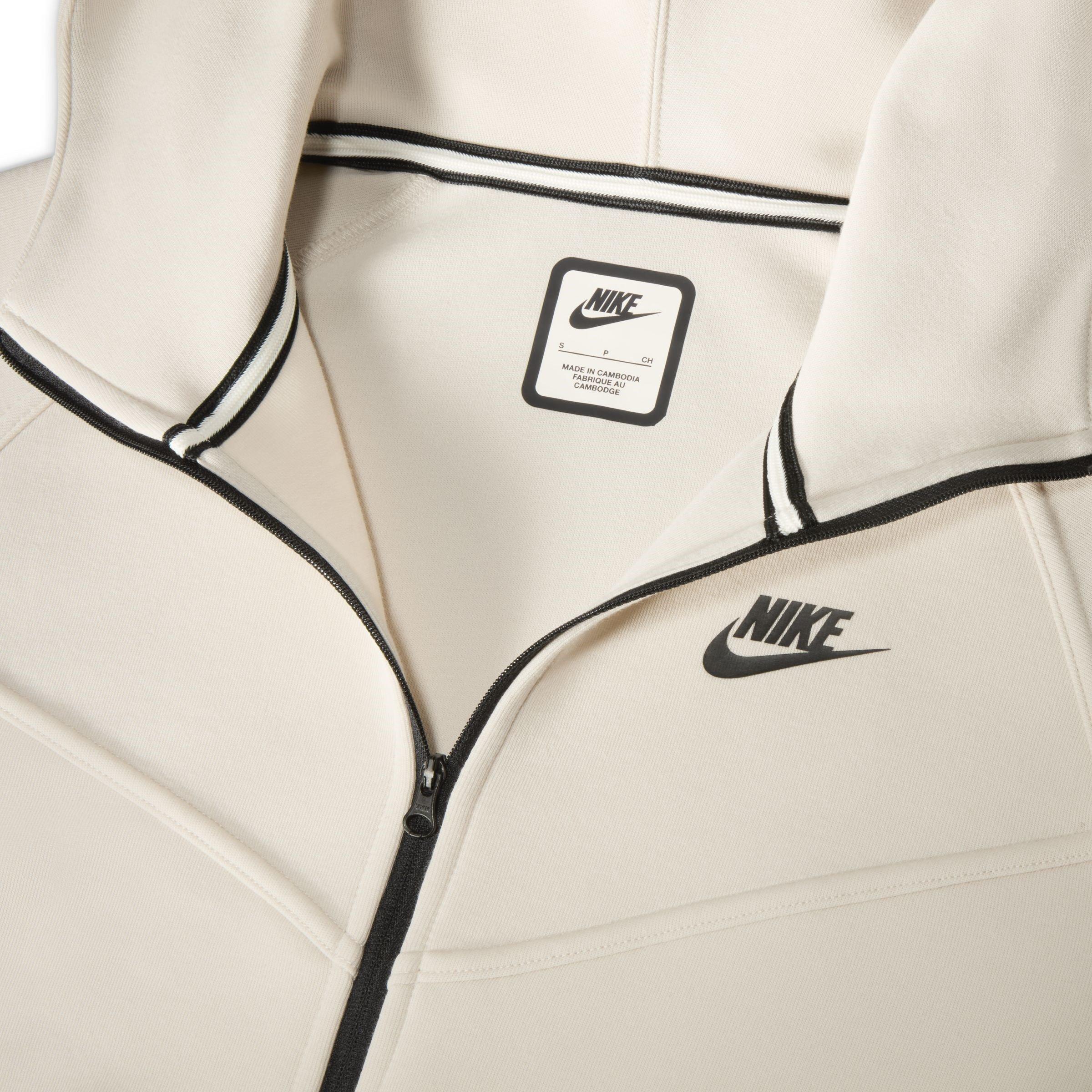 Lt Orewood Brn - Nike - Tech Fleece Hood - 4