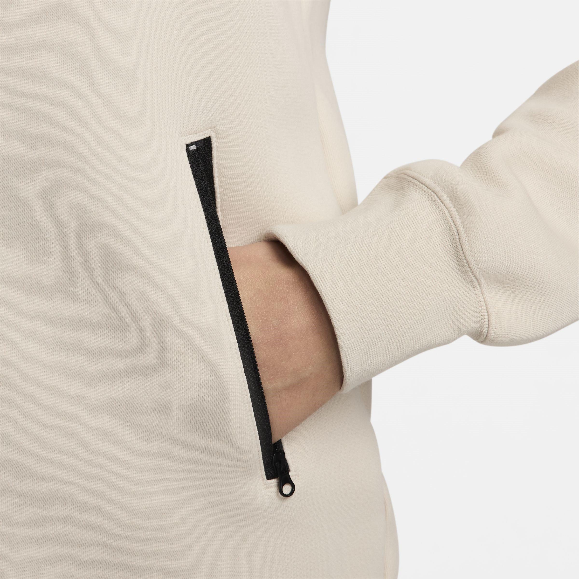 Lt Orewood Brn - Nike - Tech Fleece Hood - 5