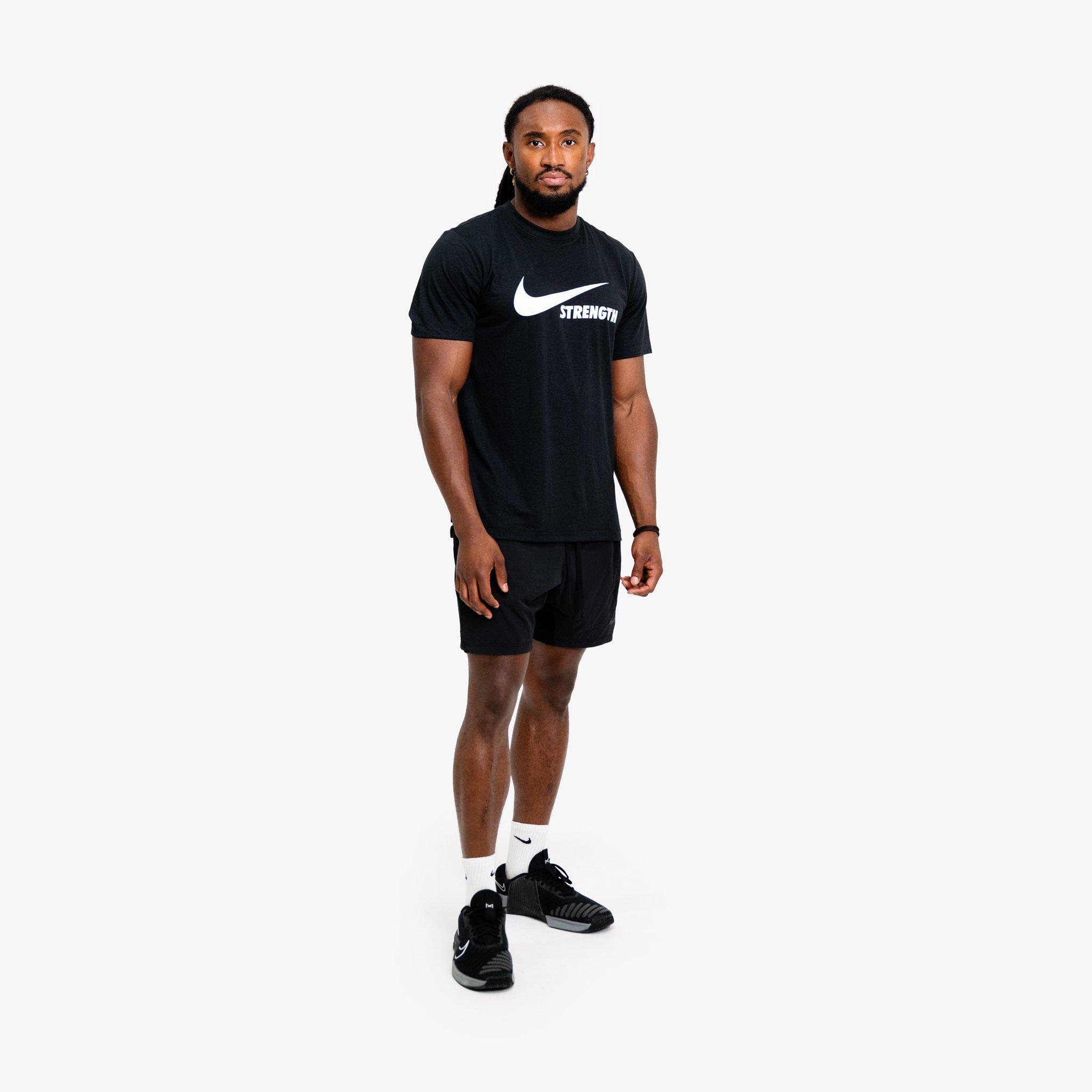 Black - Nike Strength - Nike Strength Mens Tee - 1