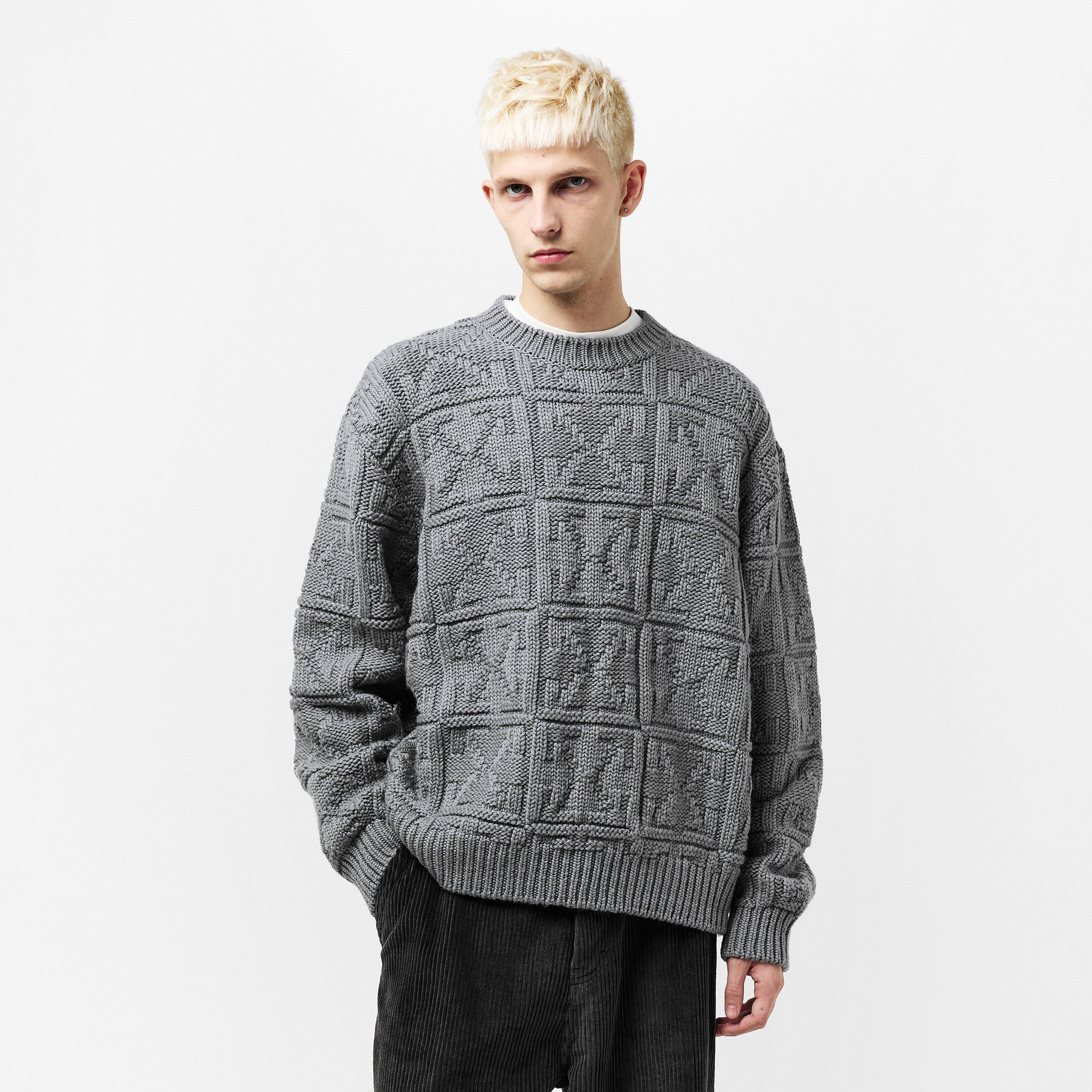 Grey - Off White - Off 3D Stitch Crew Sn53 - 3