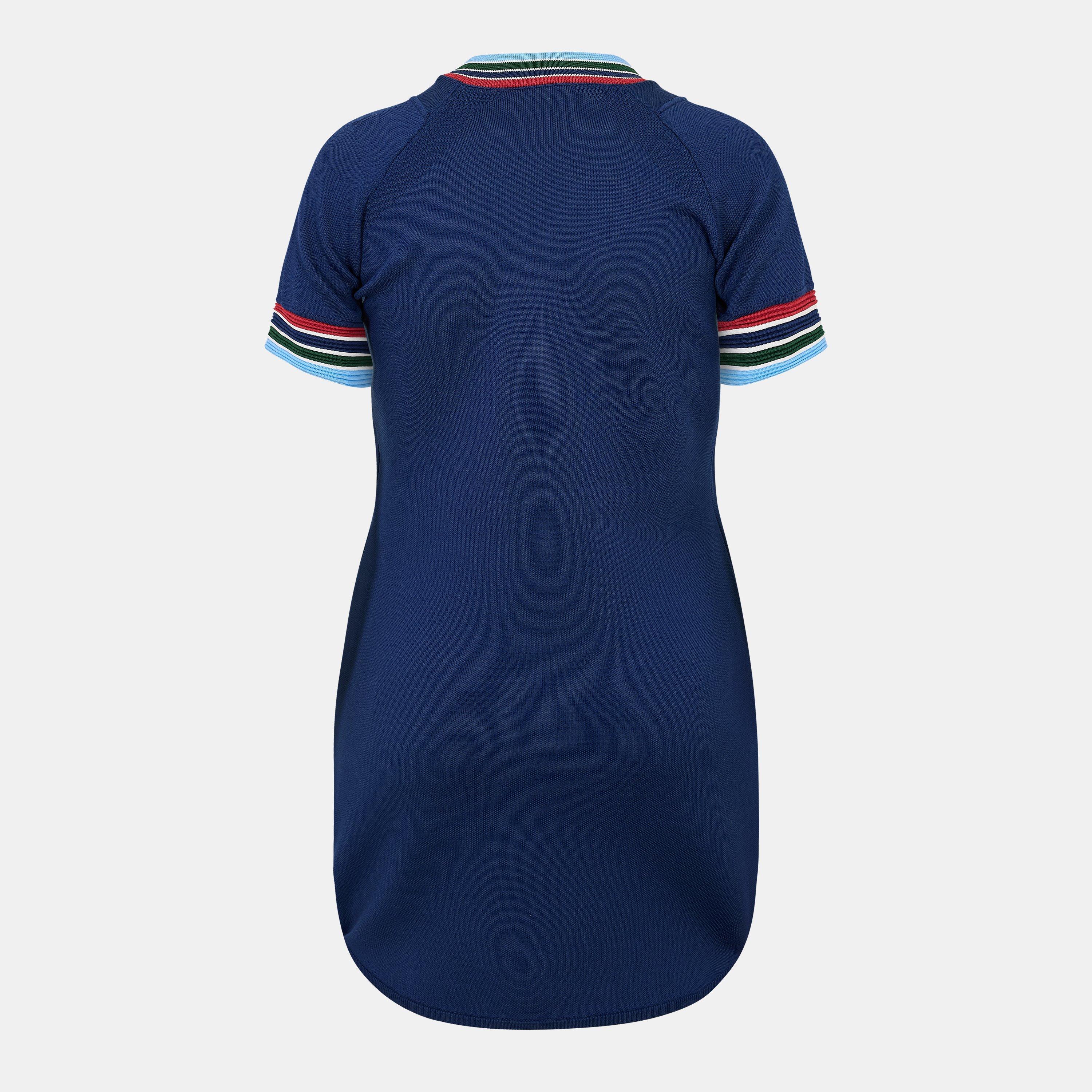 Blue - Casablanca - Women's Casa Baseball T-Shirt Dress - 2