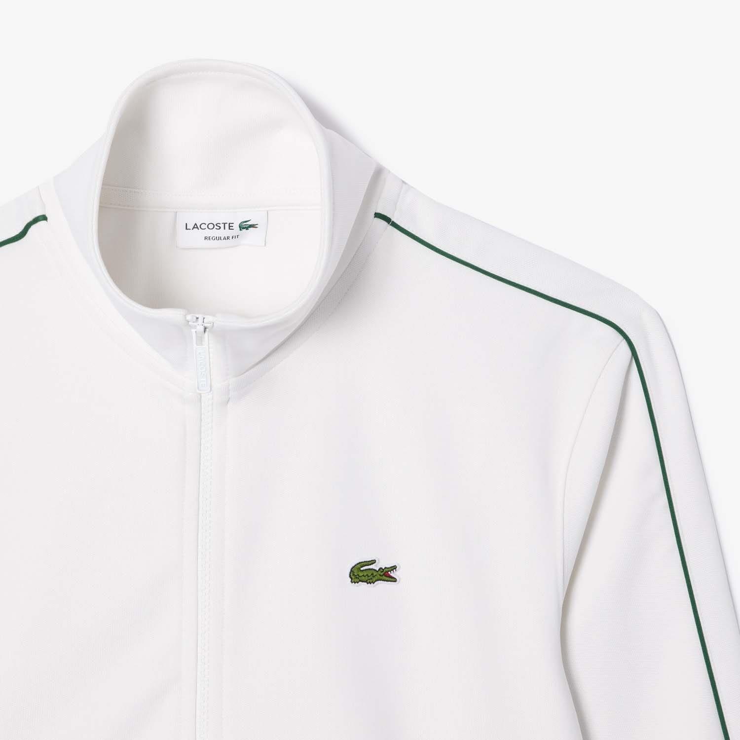 Cream - Lacoste - Paris Piqu¿ Zip Front Track Jacket - 2
