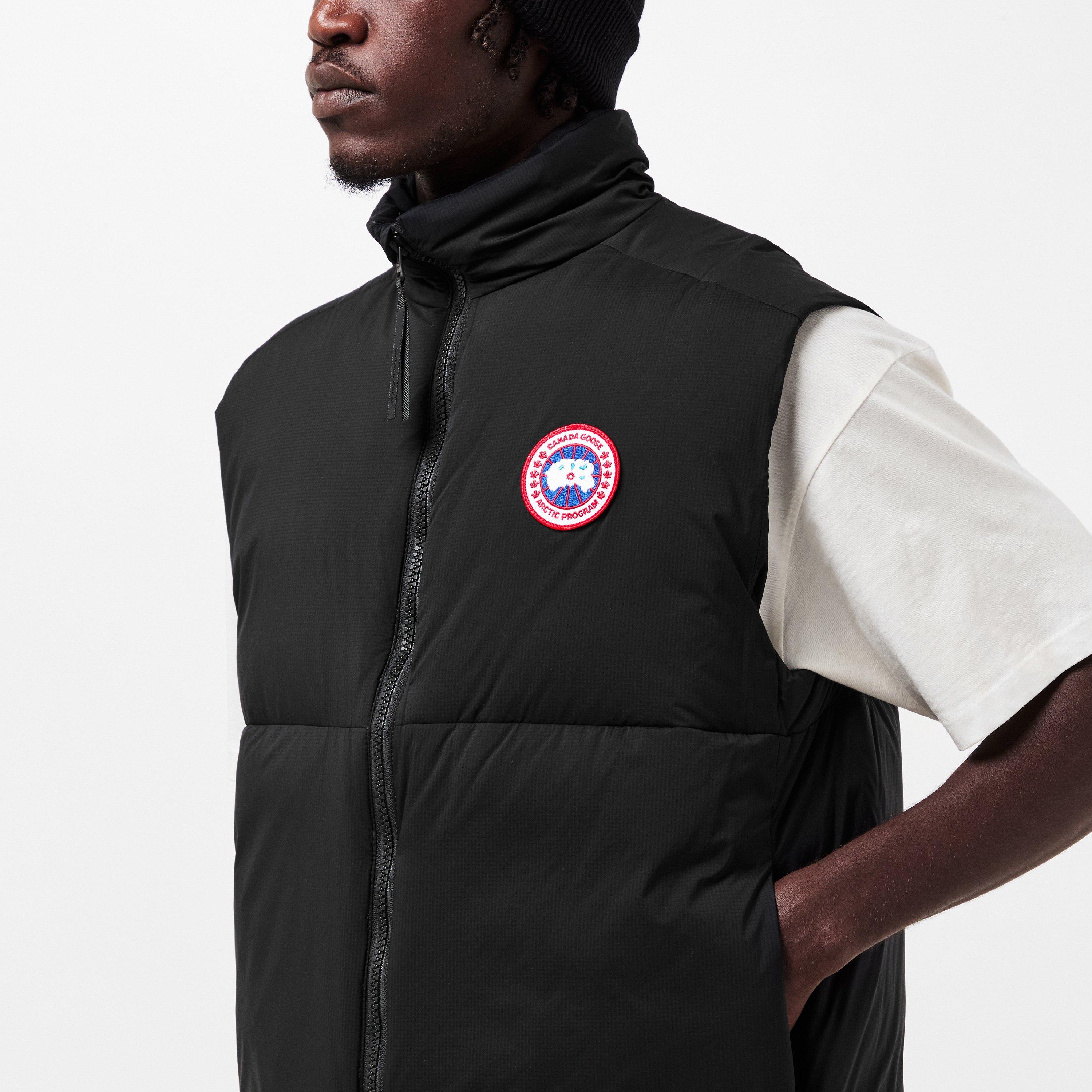 Black 9061 - Canada Goose - Men's Lodge Lightweight Water-Resistant Sleeveless Gilet - 5