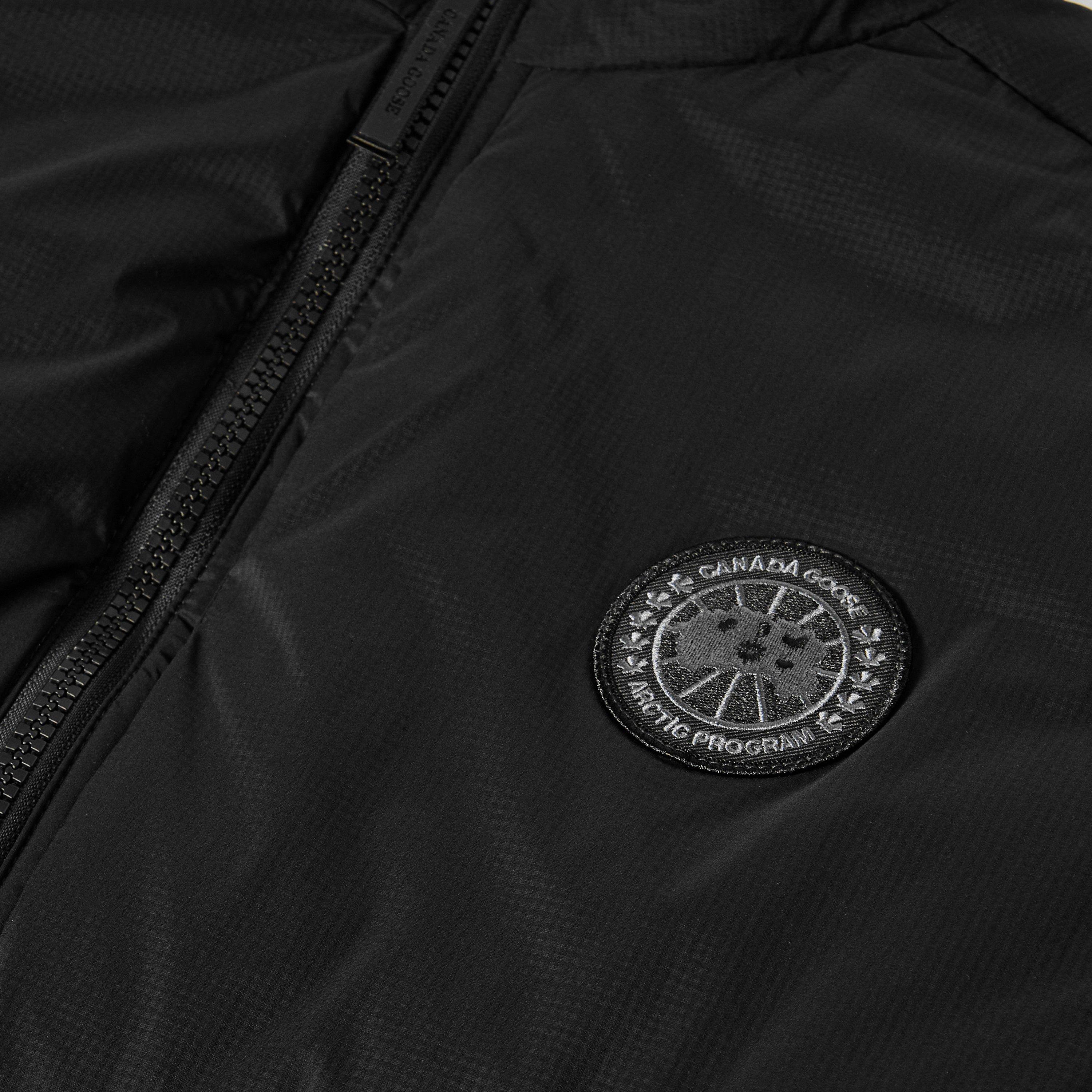 Black - Canada Goose - Men's Lodge Lightweight Water Resistant Sleeveless Gilet - 3