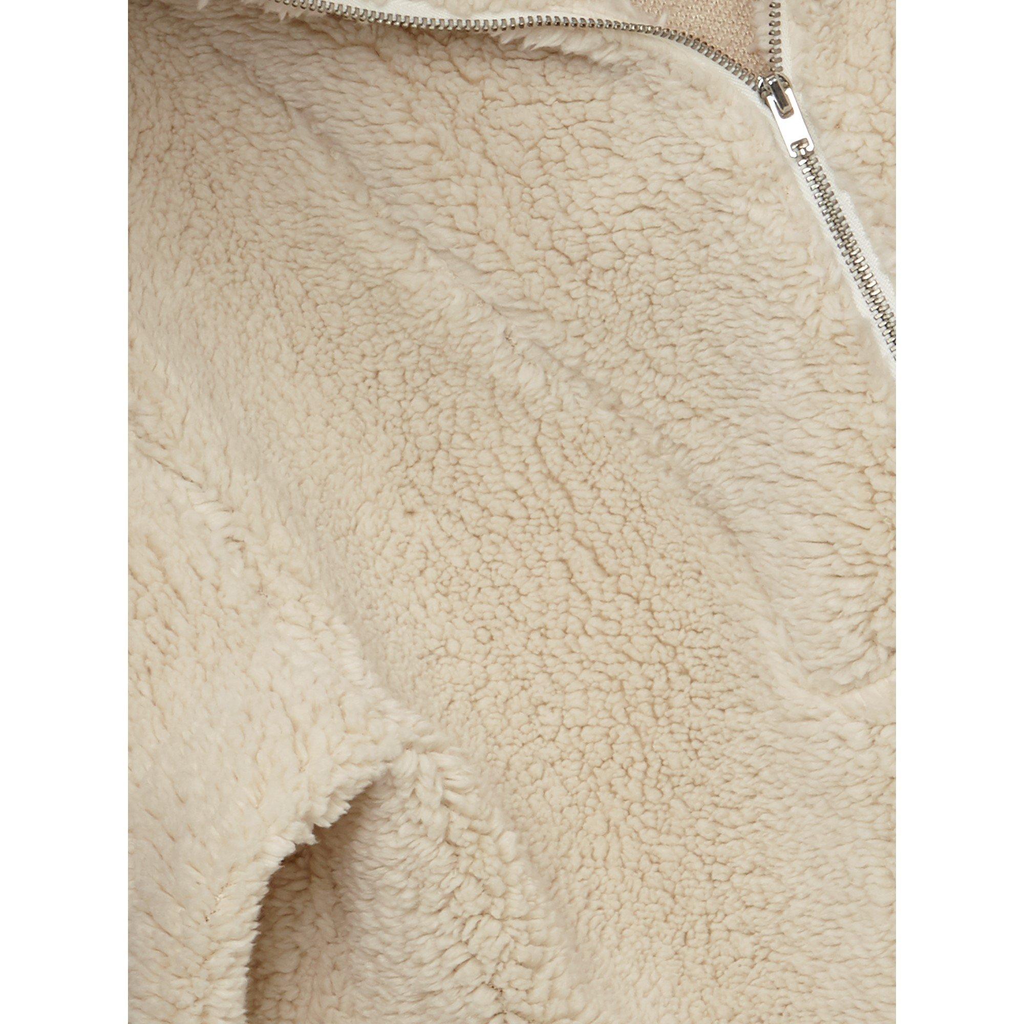 Cream - Phase Eight - Women's Ione Borg Zip Funnel Neck Jacket - 5