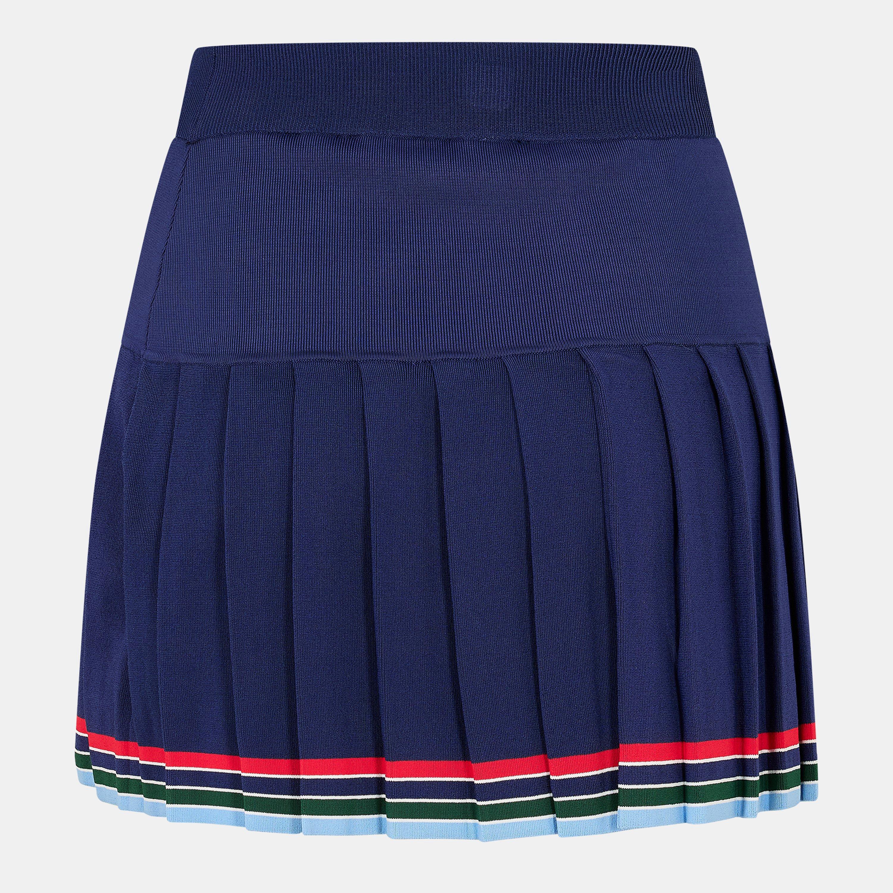 Blue - Casablanca - Women's Casa Baseball Mini Skirt - 2