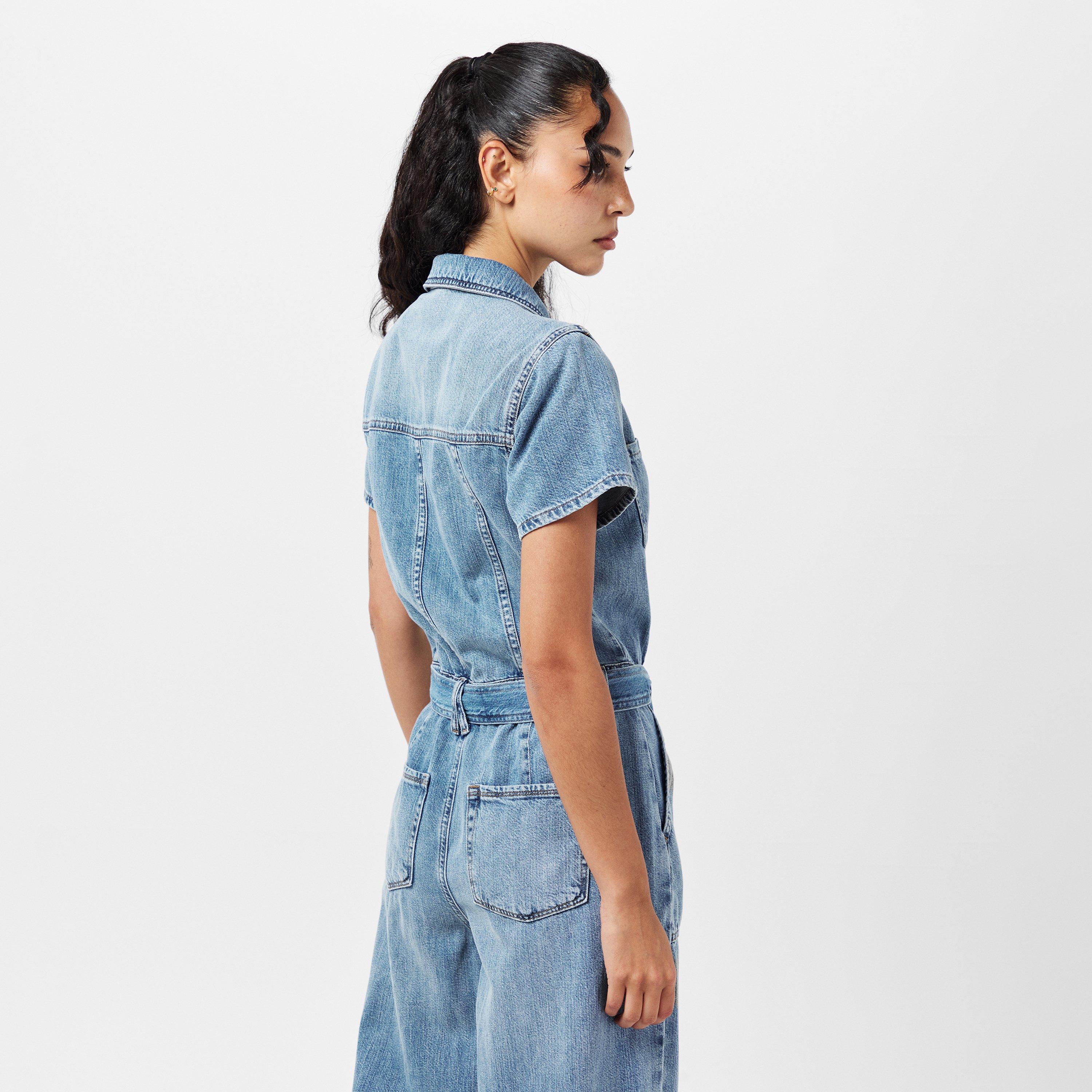 indigo786 - Good American - Women's Linen Jumpsuit - 4