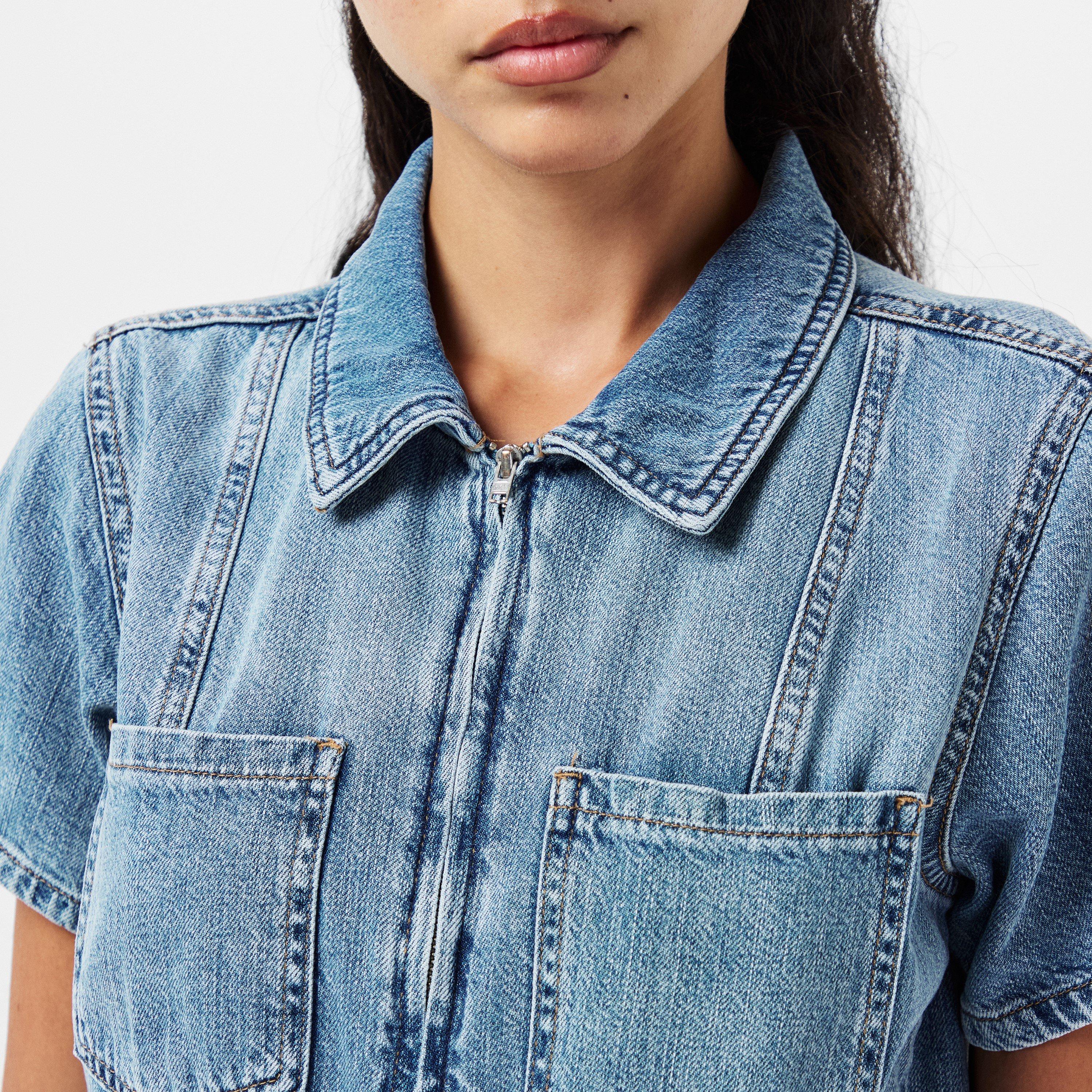 indigo786 - Good American - Women's Linen Jumpsuit - 5