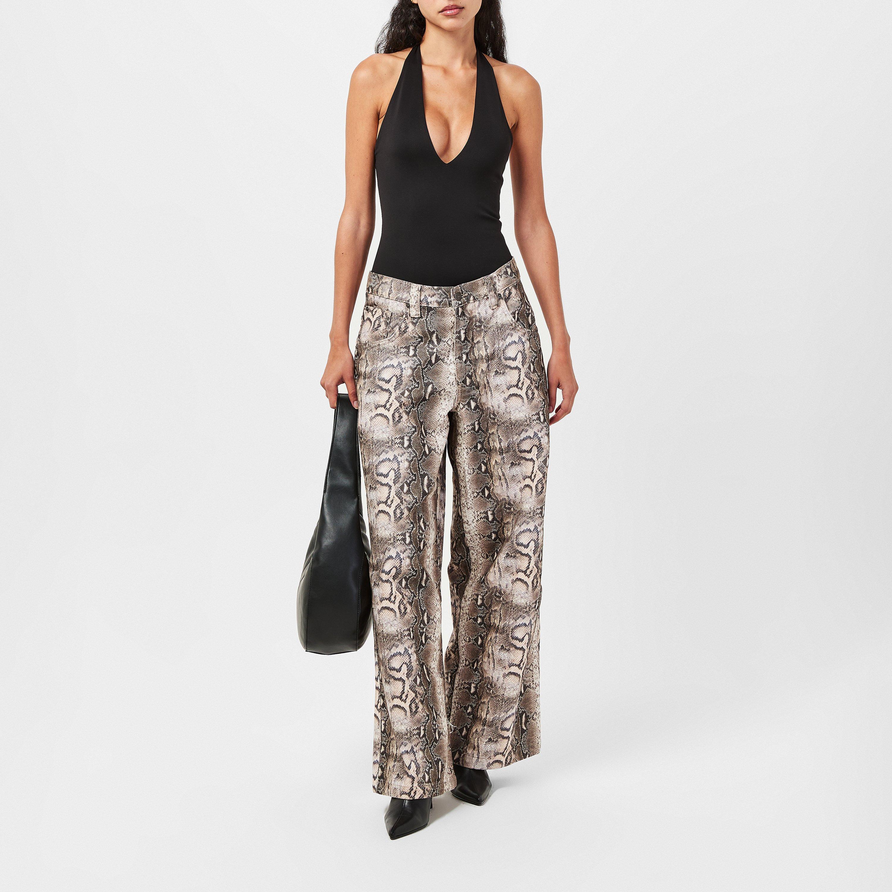 black001 - Good American - Women's Halter Bodysuit - 6