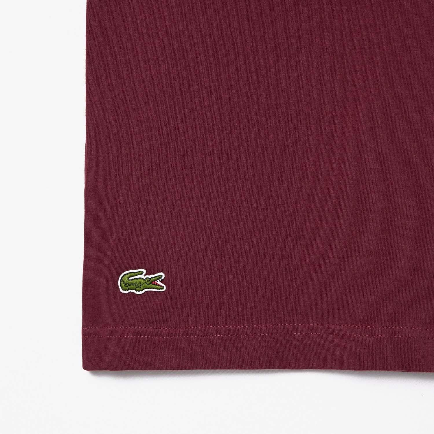 Red - Lacoste - Roland-Garros Edition Cotton Tennis T-Shirt - 4
