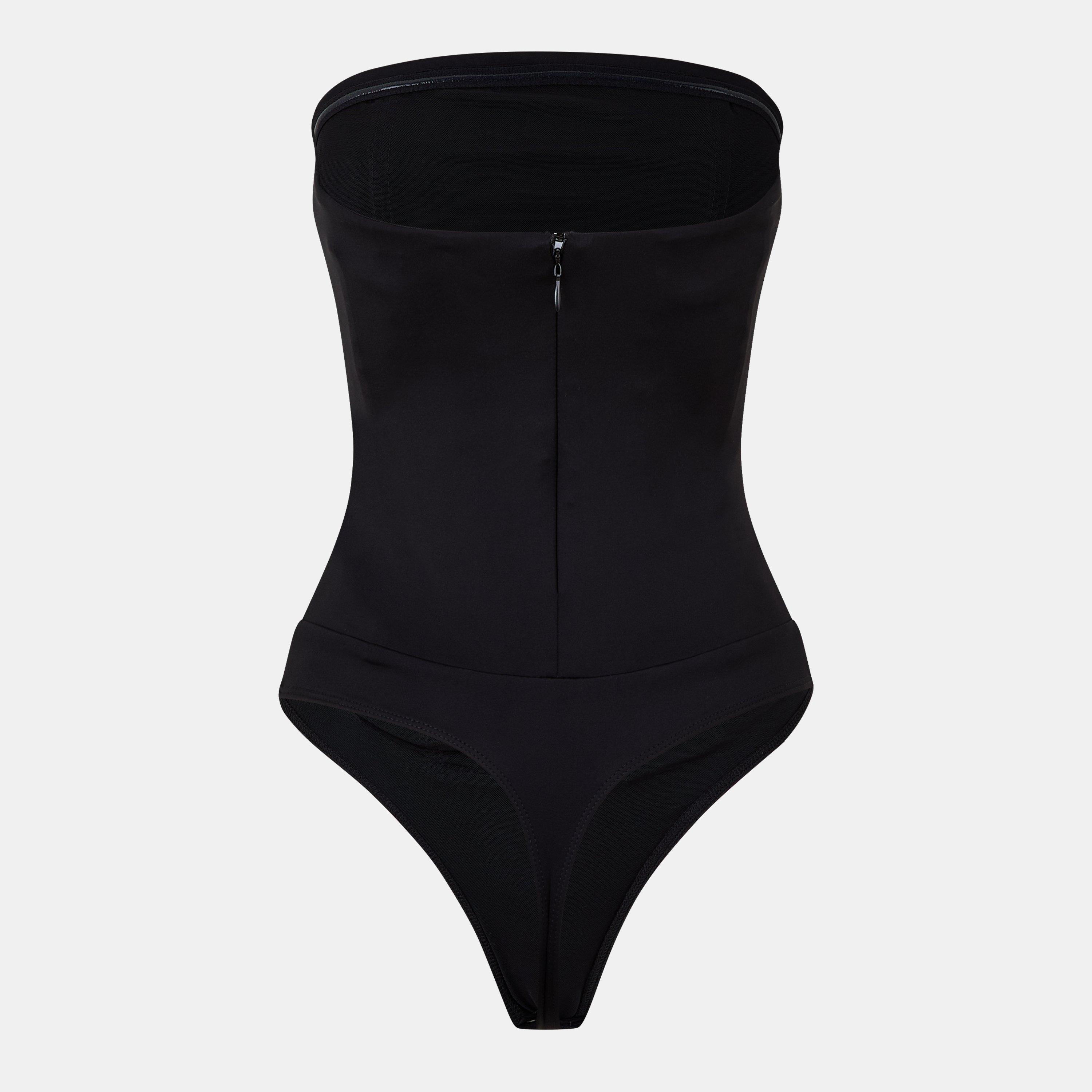 black001 - Good American - Women's Corset Bodysuit - 2