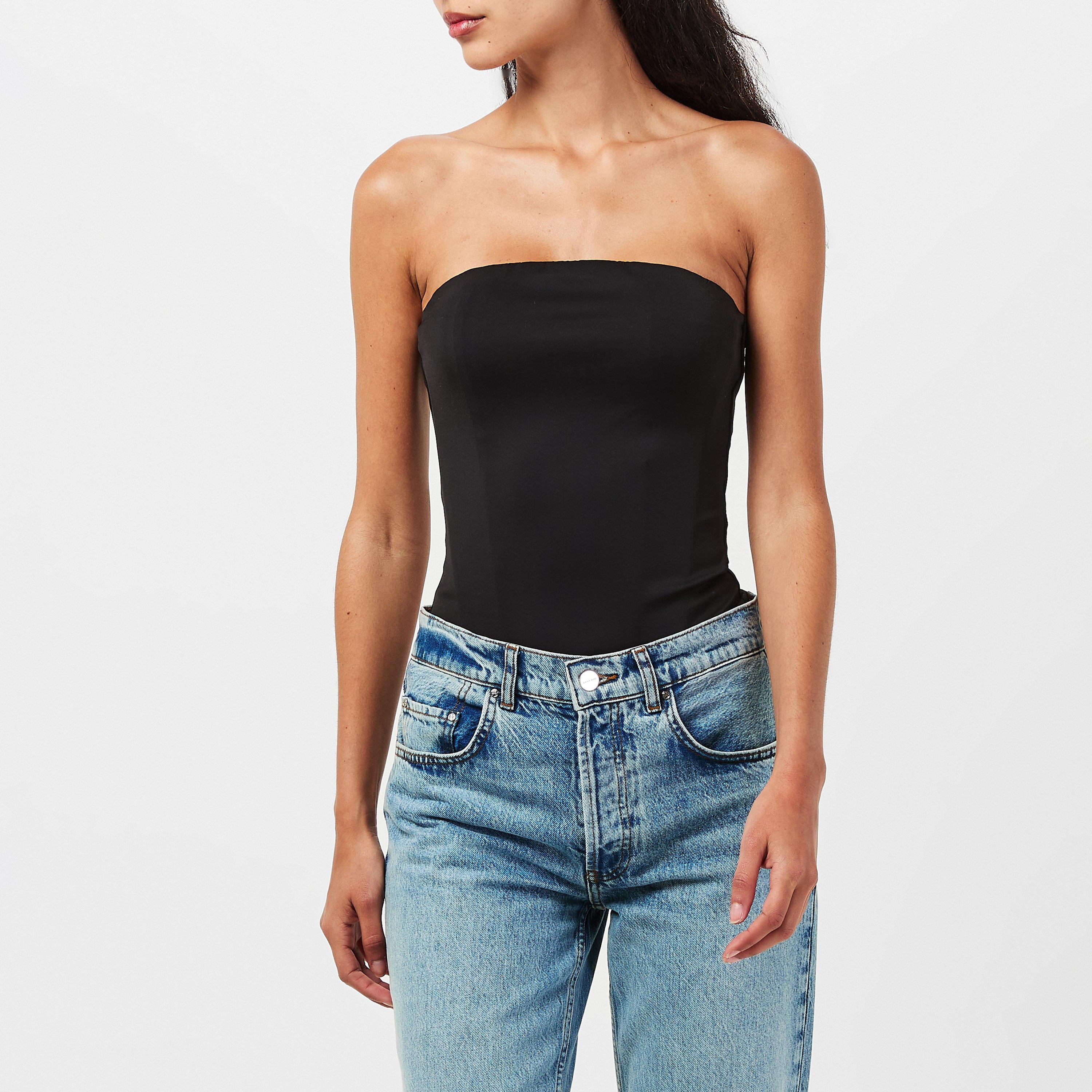 black001 - Good American - Women's Corset Bodysuit - 3