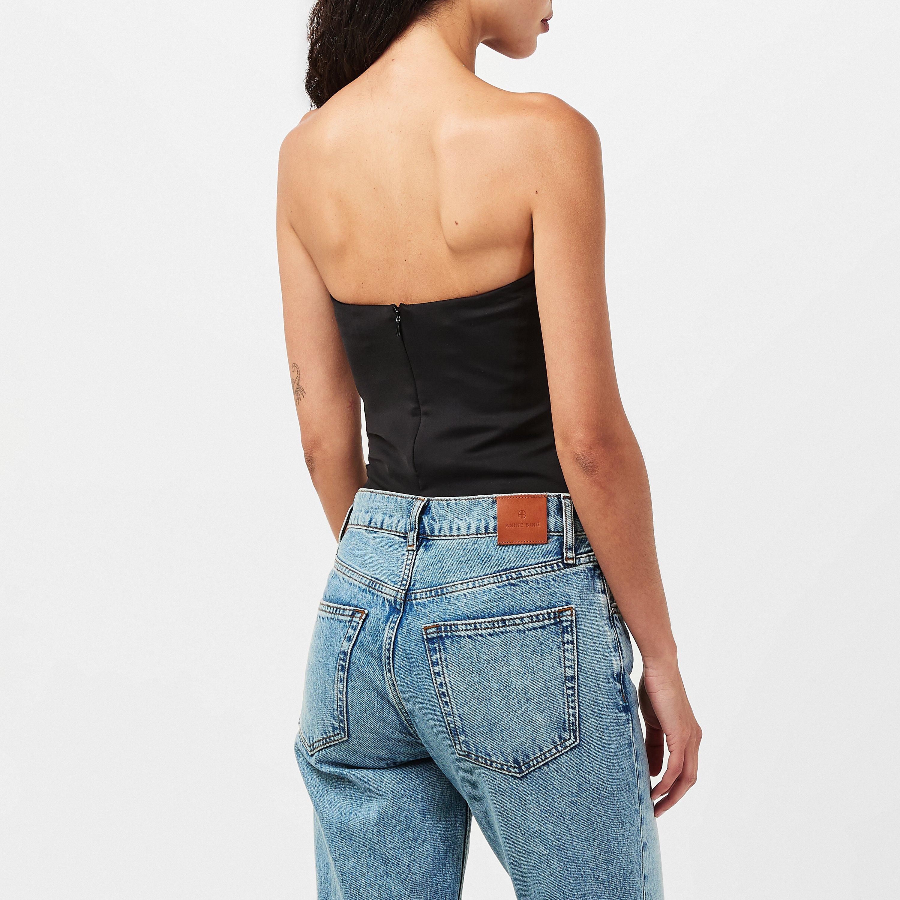 black001 - Good American - Women's Corset Bodysuit - 4