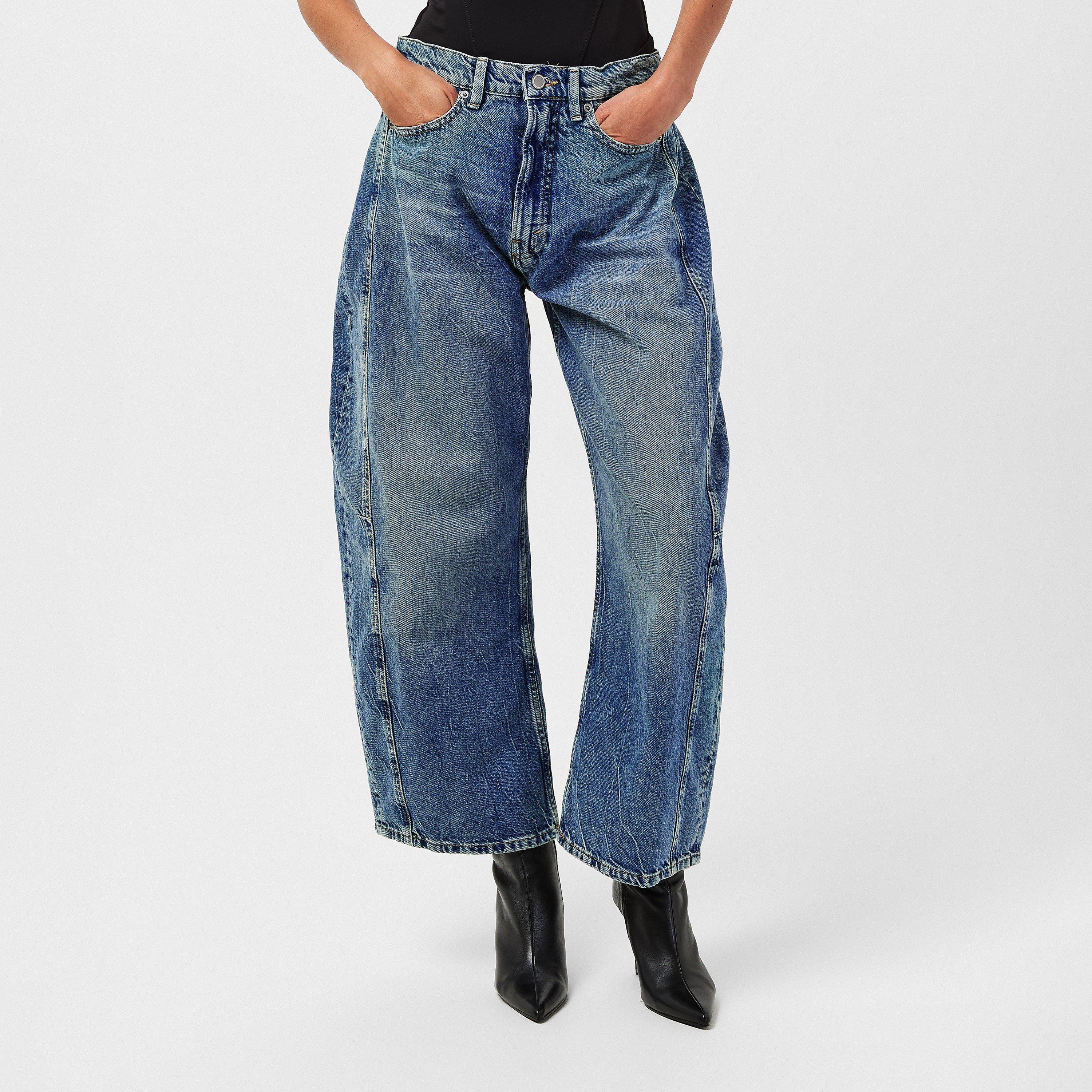 indigo966 - Good American - Women's Barrel Wide Leg Jeans - 3