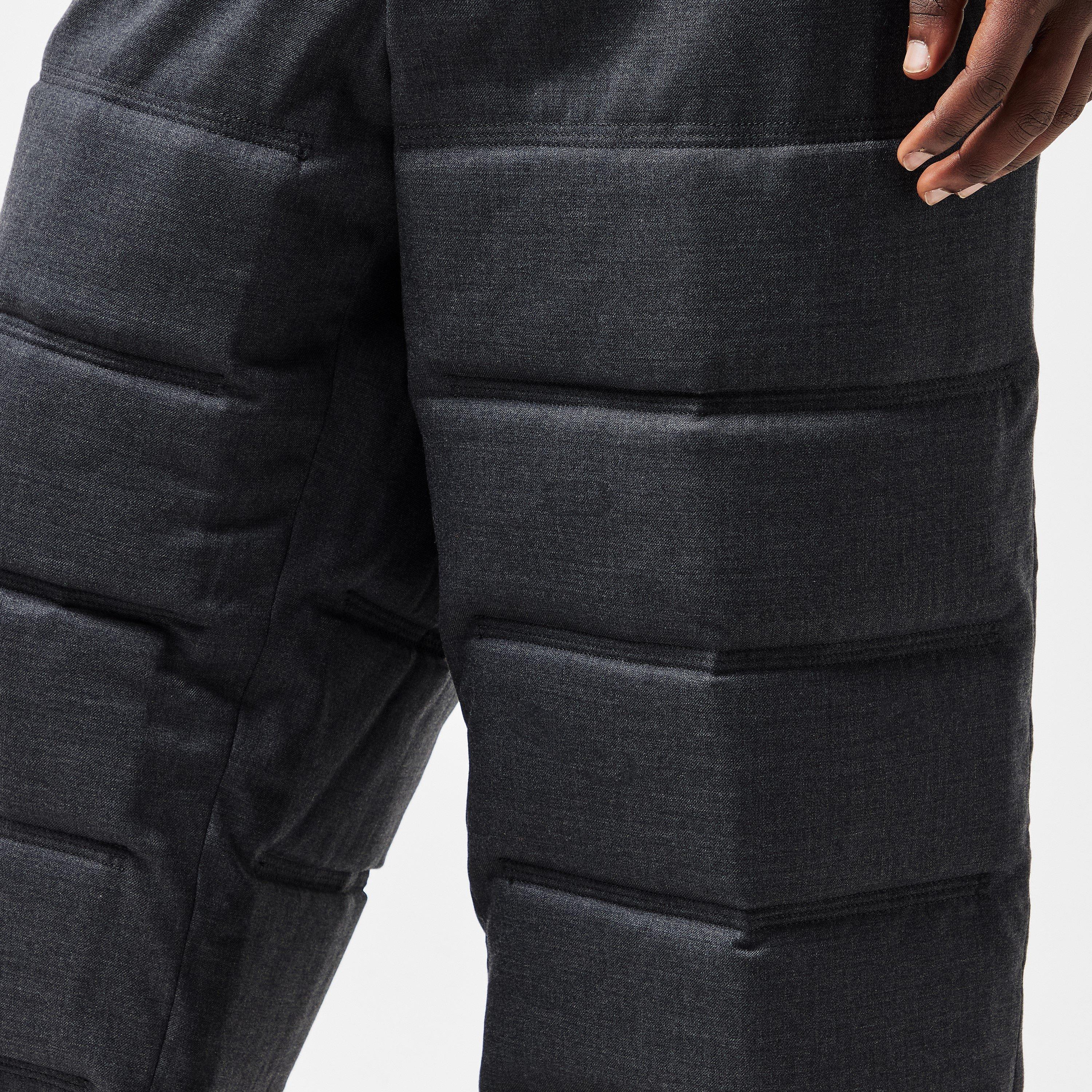 Black - Yohji Yamamoto - Men's Cuffed Trousers - 5