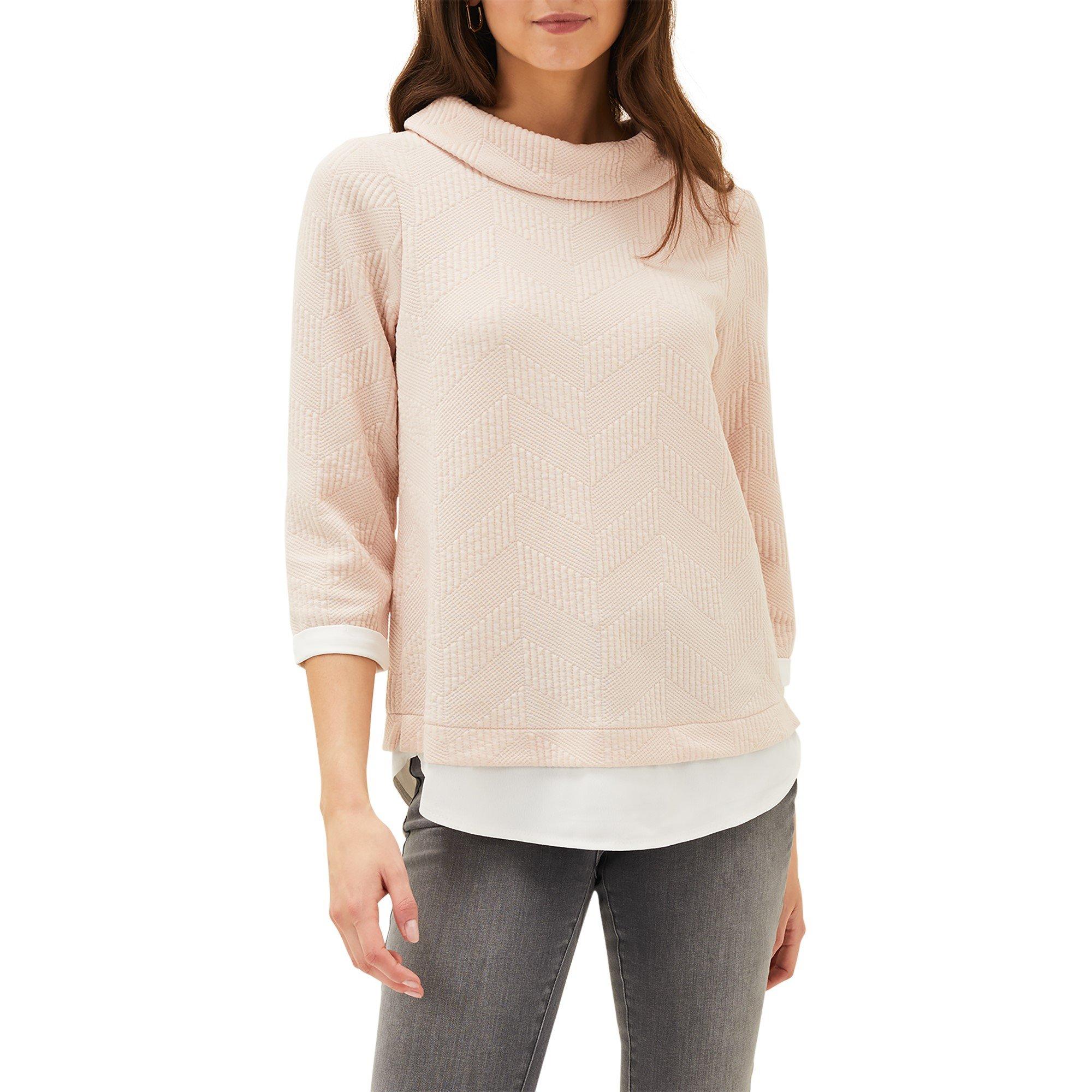Soft Pink - Phase Eight - Mica Textured Top - 2