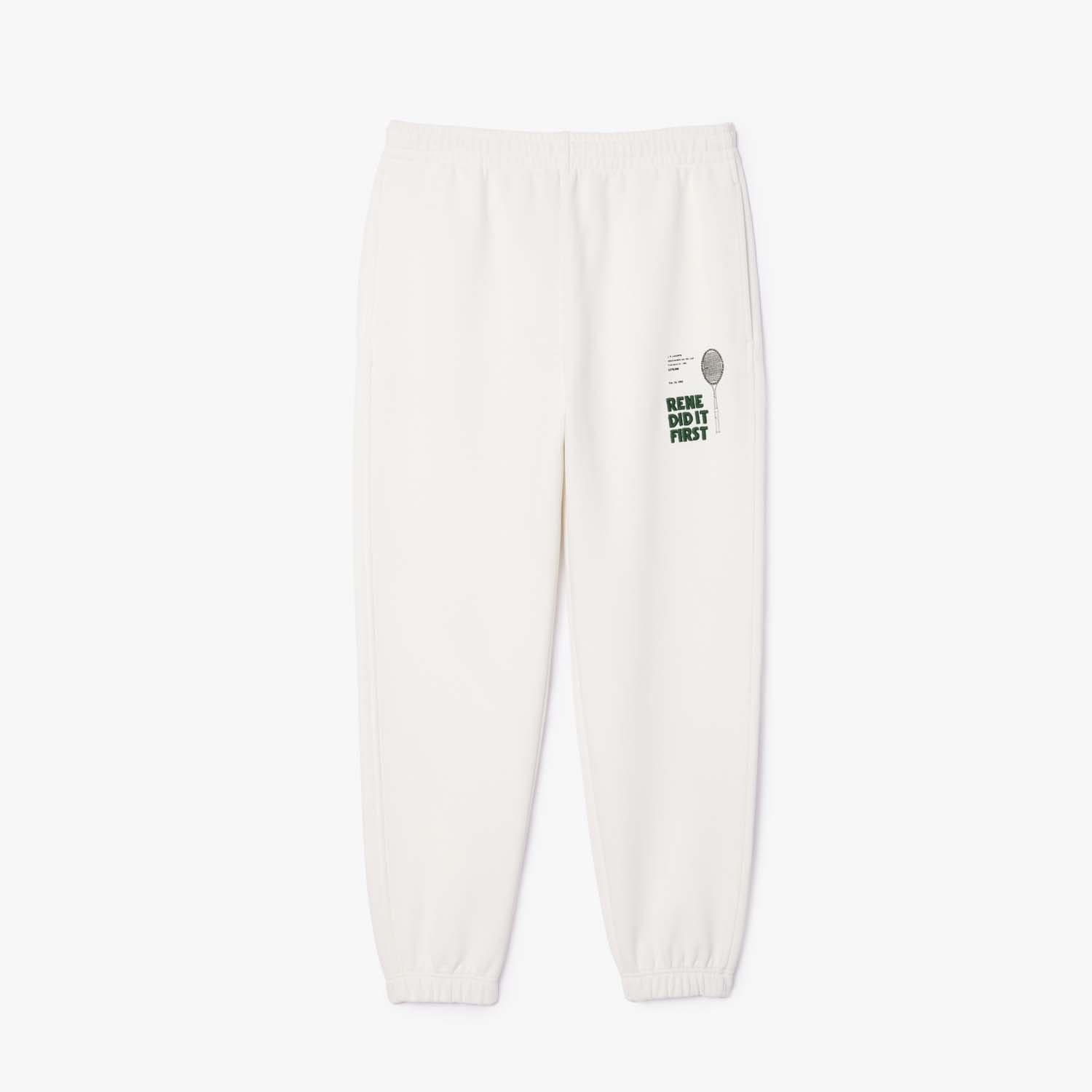 Cream - Lacoste - Relaxed-Fit Piqu¿ Sweatpants - 1