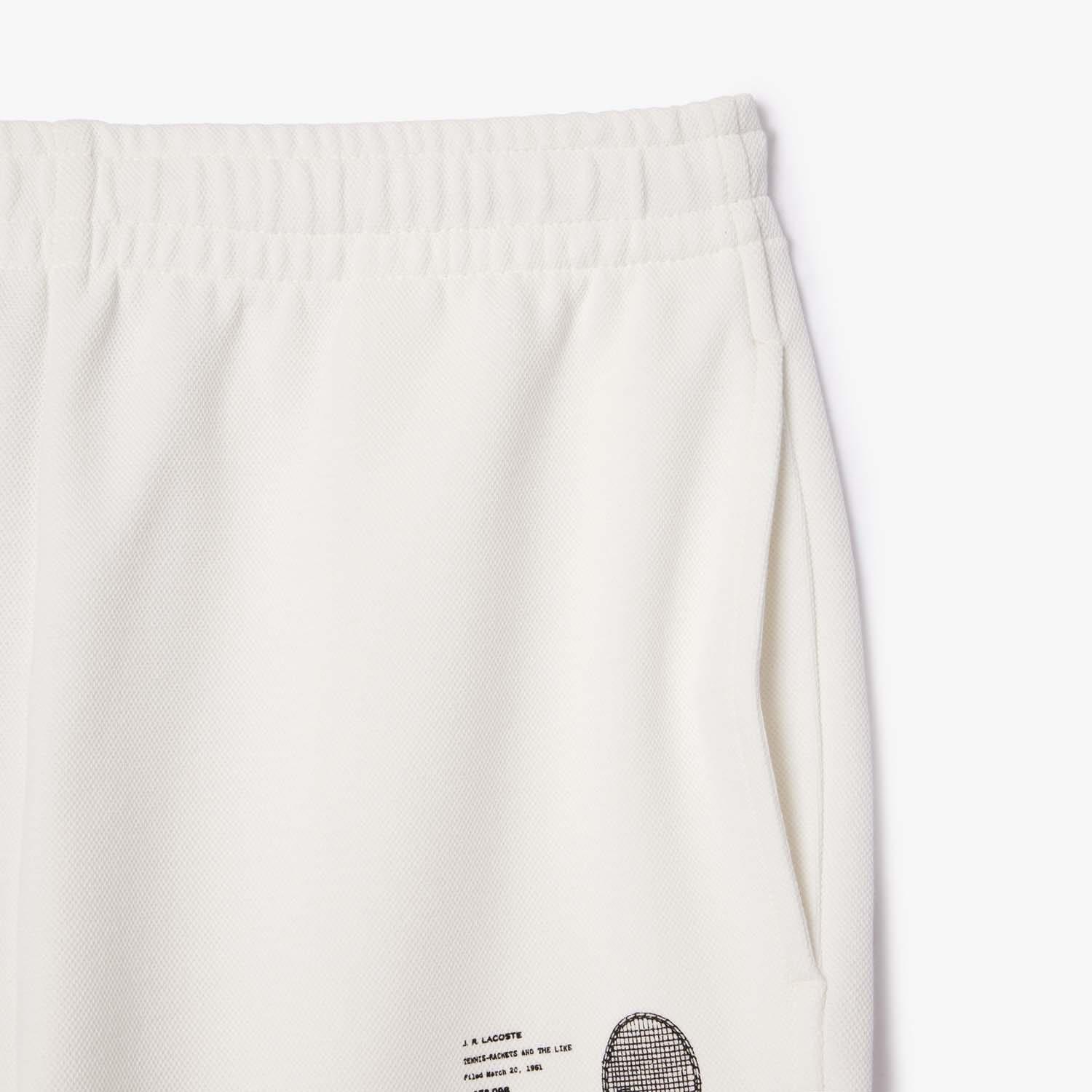 Cream - Lacoste - Relaxed-Fit Piqu¿ Sweatpants - 3