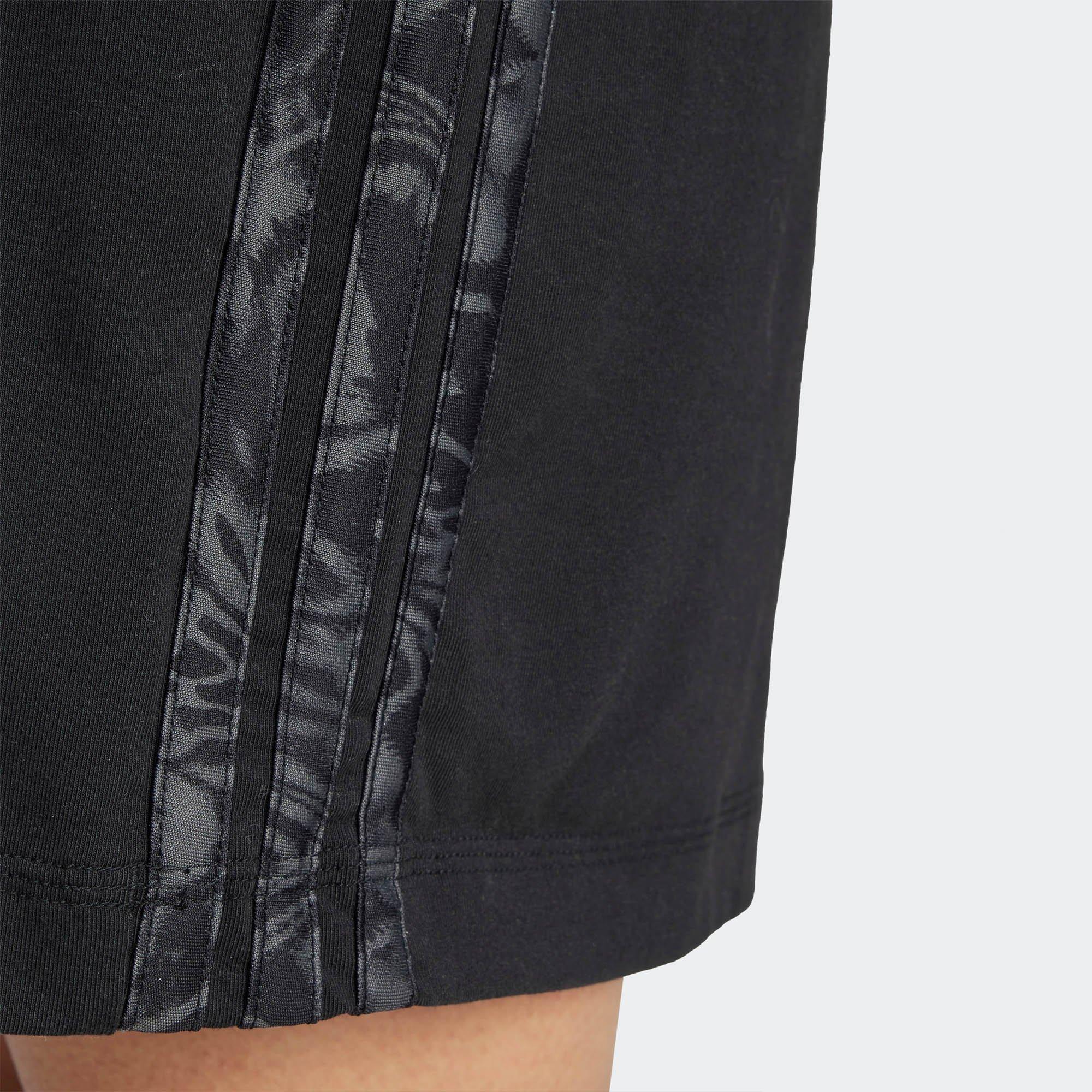 Black - adidas - adidas Essentials 3-Stripes Print Womens Sleeveless Dress - 4