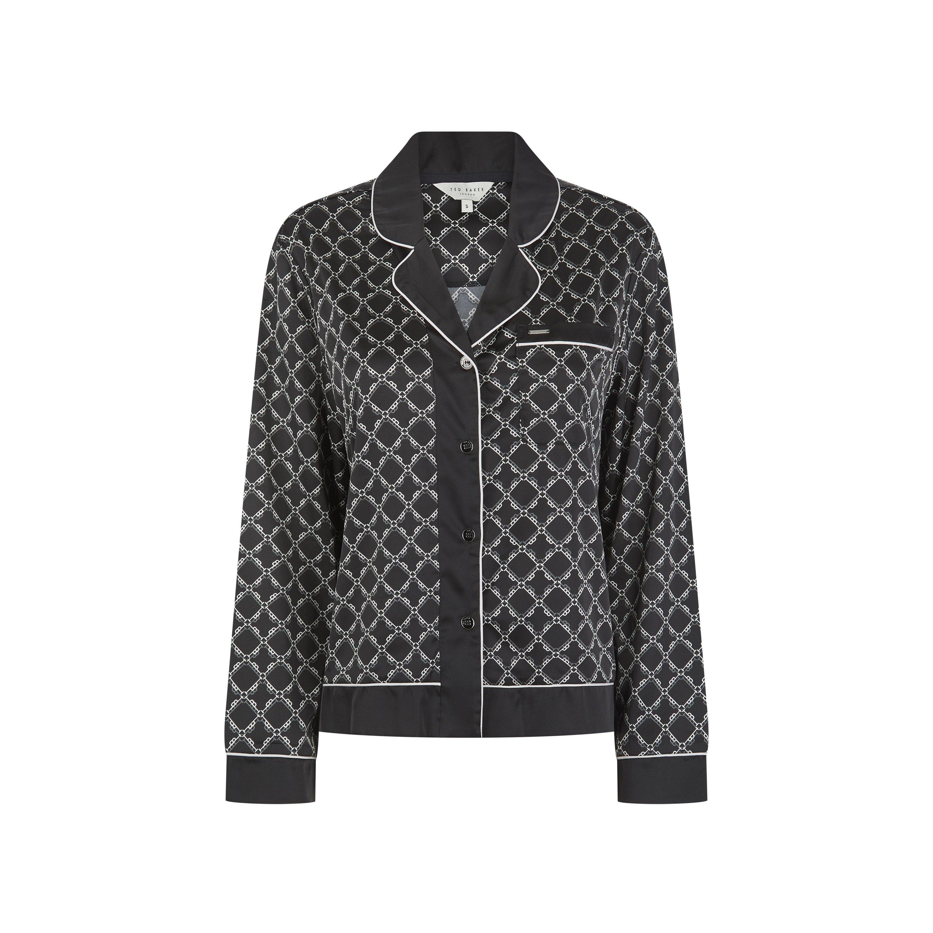 Impressão Preto Jato - Ted Baker - Women's Tilly Long-Sleeve Pyjama Sets - 2