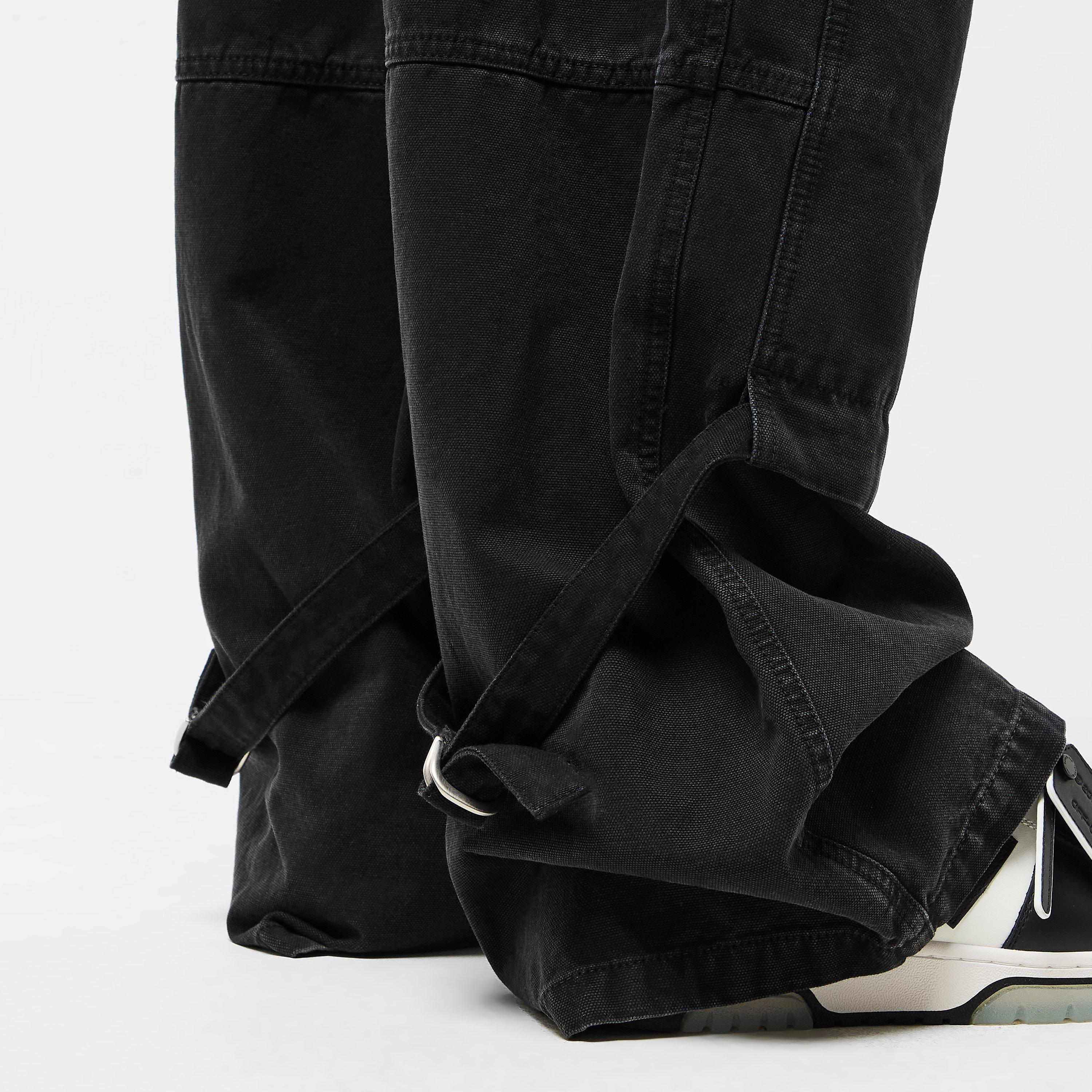 Black - Off White - Men's Carpenter Jeans - 5