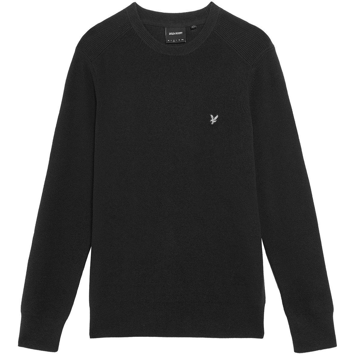 Black Ice X002 - Lyle and Scott - Men's Crew Neck Jumper