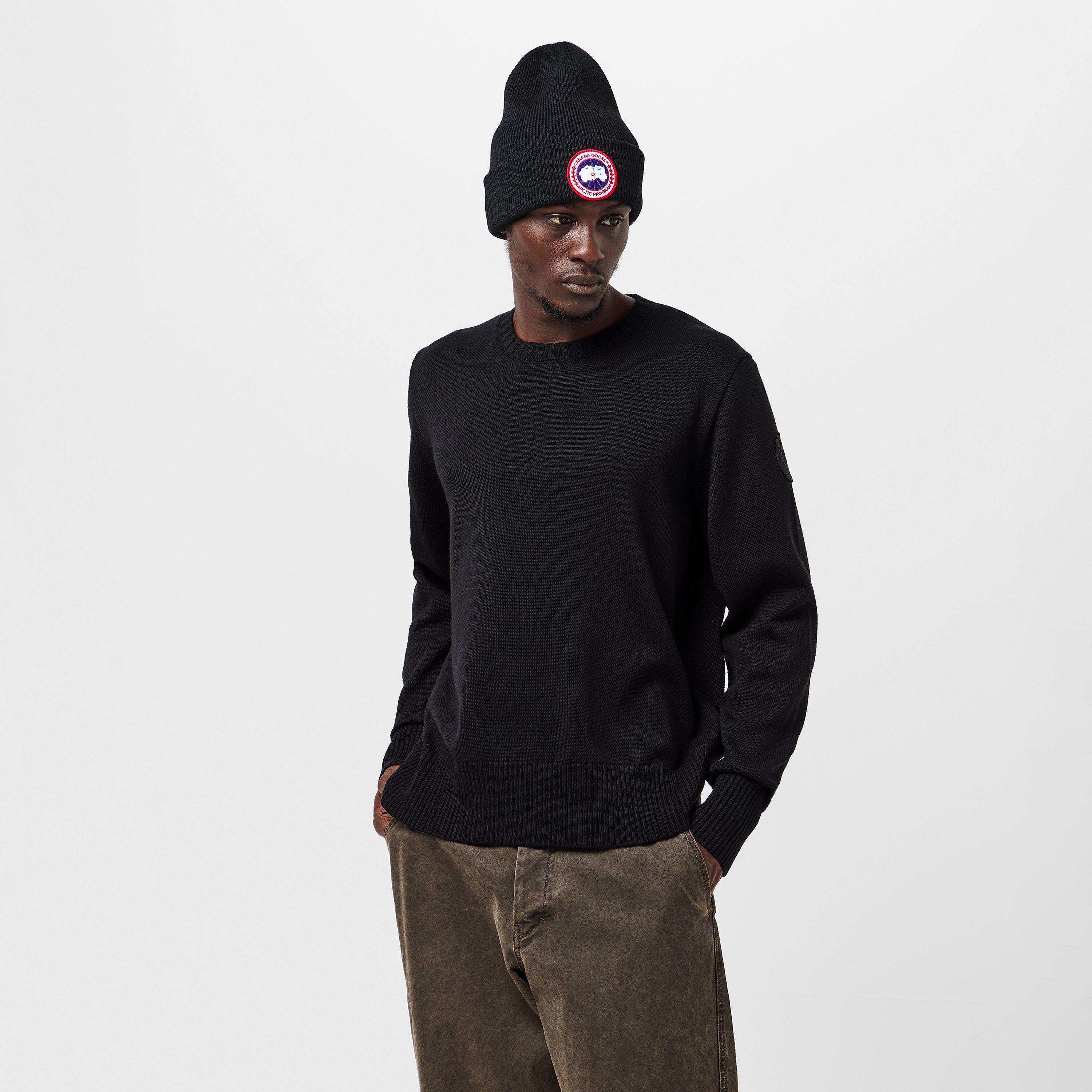 Black 9061 - Canada Goose - Men's Thermal Tailored Fit Crew Neck Jumper - 3