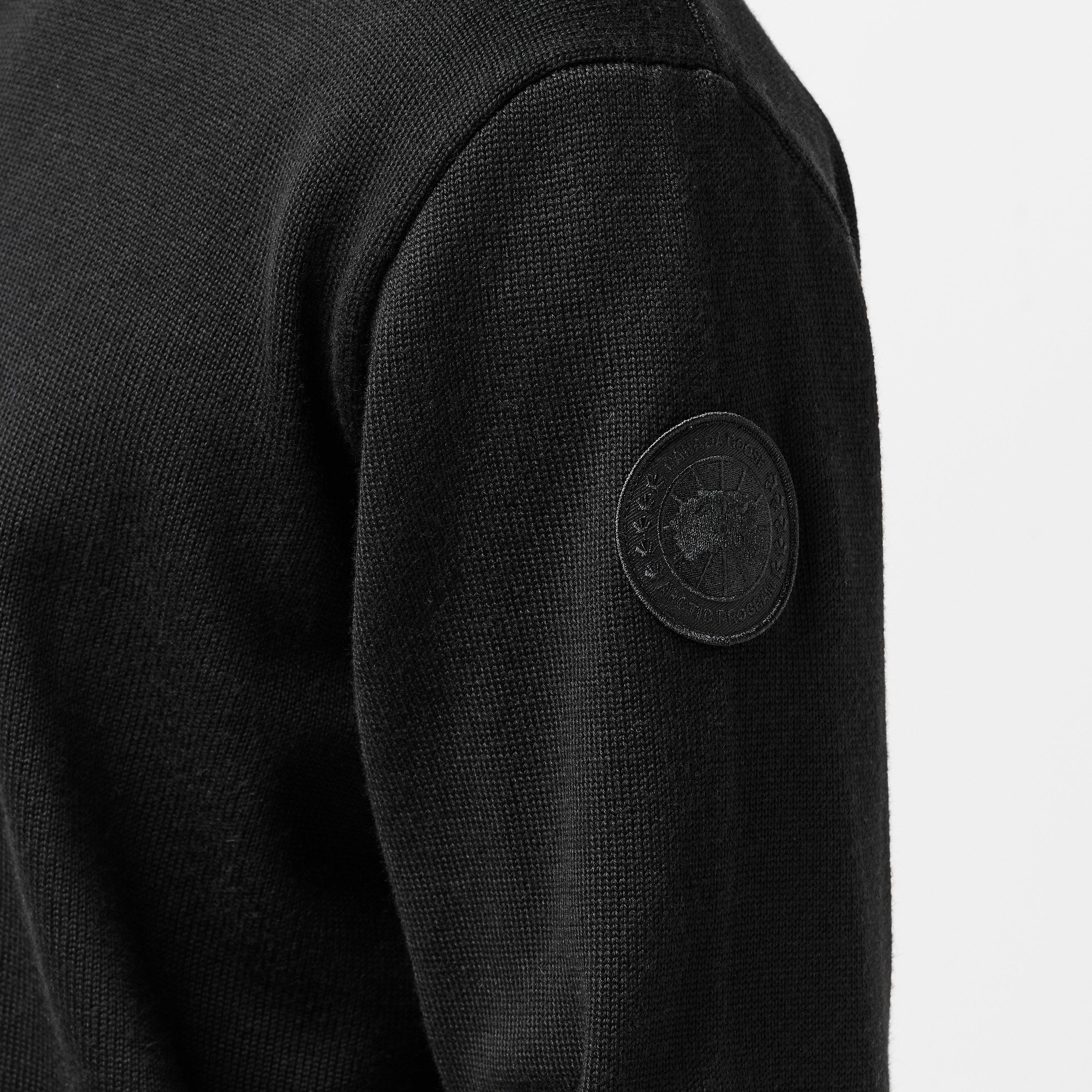 Black 9061 - Canada Goose - Men's Thermal Tailored Fit Crew Neck Jumper - 5