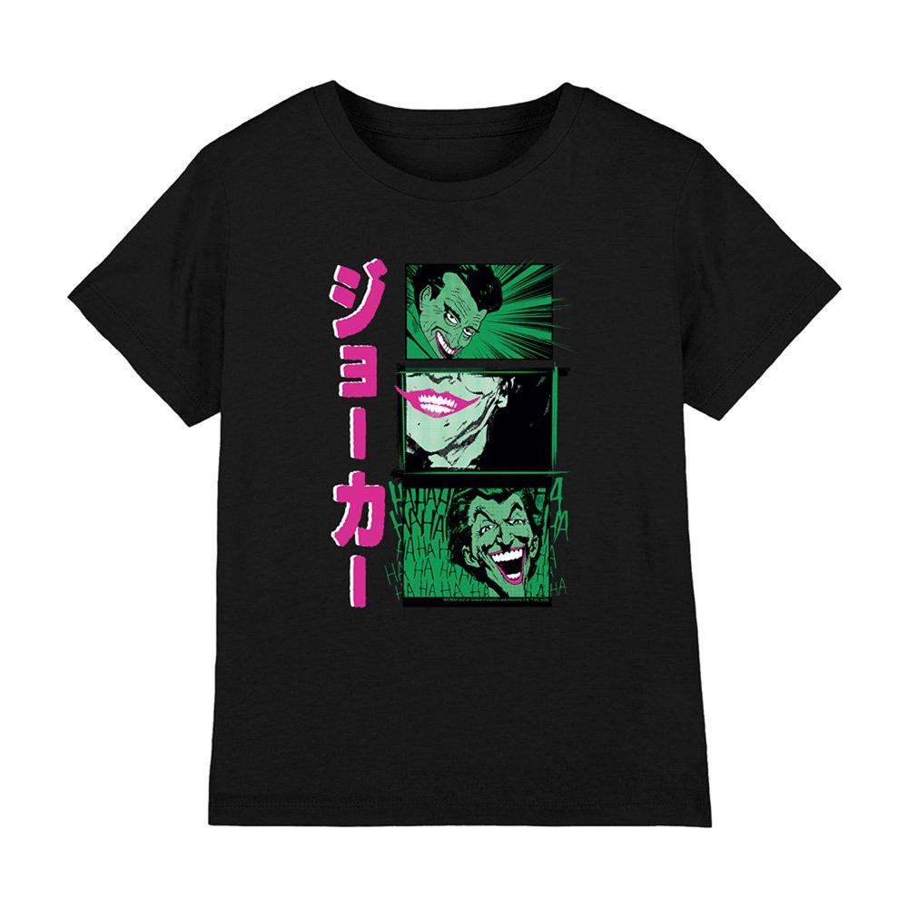 Black - DC Comics - Joker Panels Kids T-Shirt Black - 1