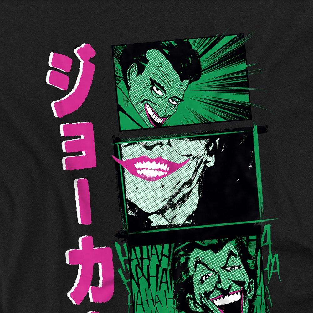 Black - DC Comics - Joker Panels Kids T-Shirt Black - 2