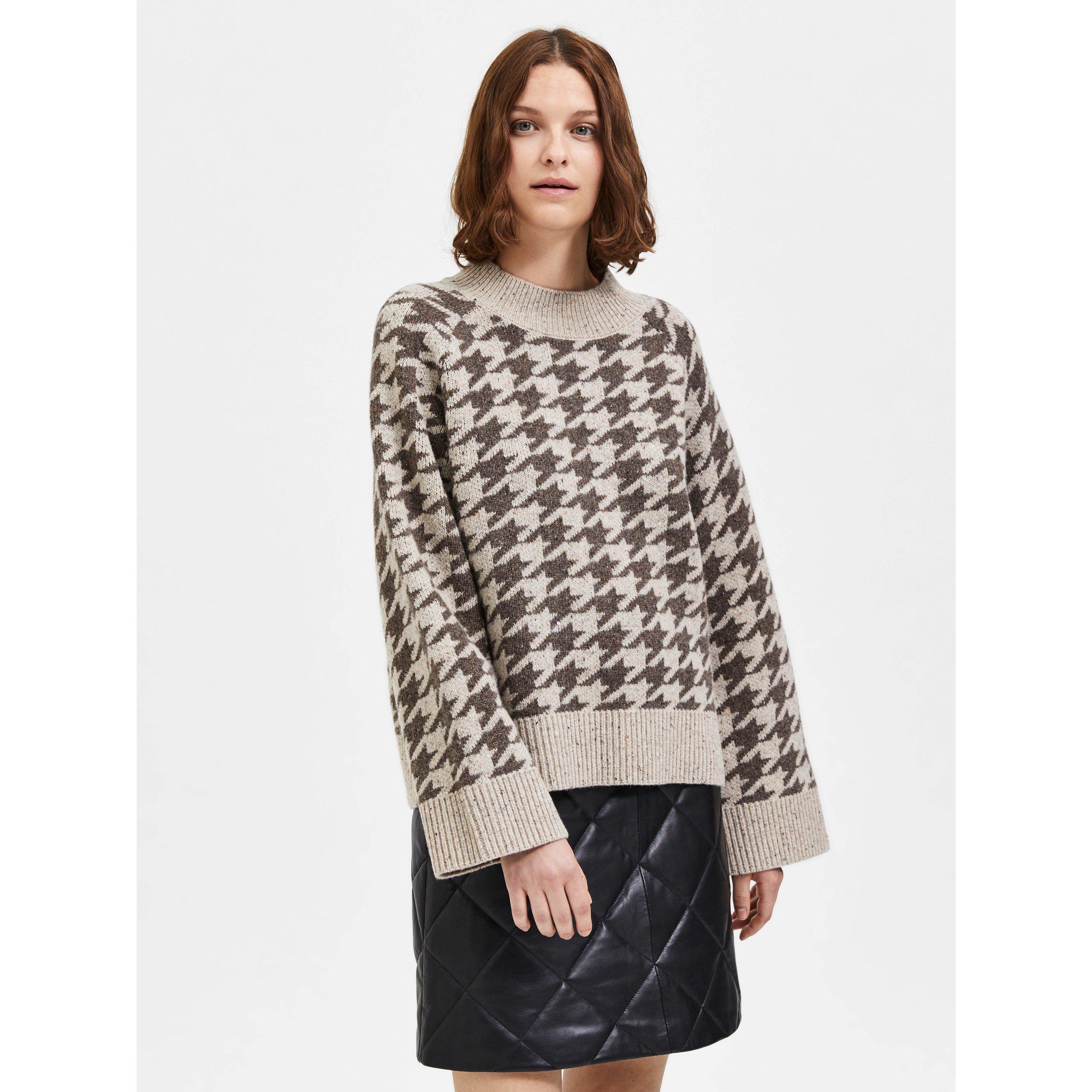 Sandshell/Co - Selected Femme - Women's Birdy Knitted Crew Neck Jumper - 3