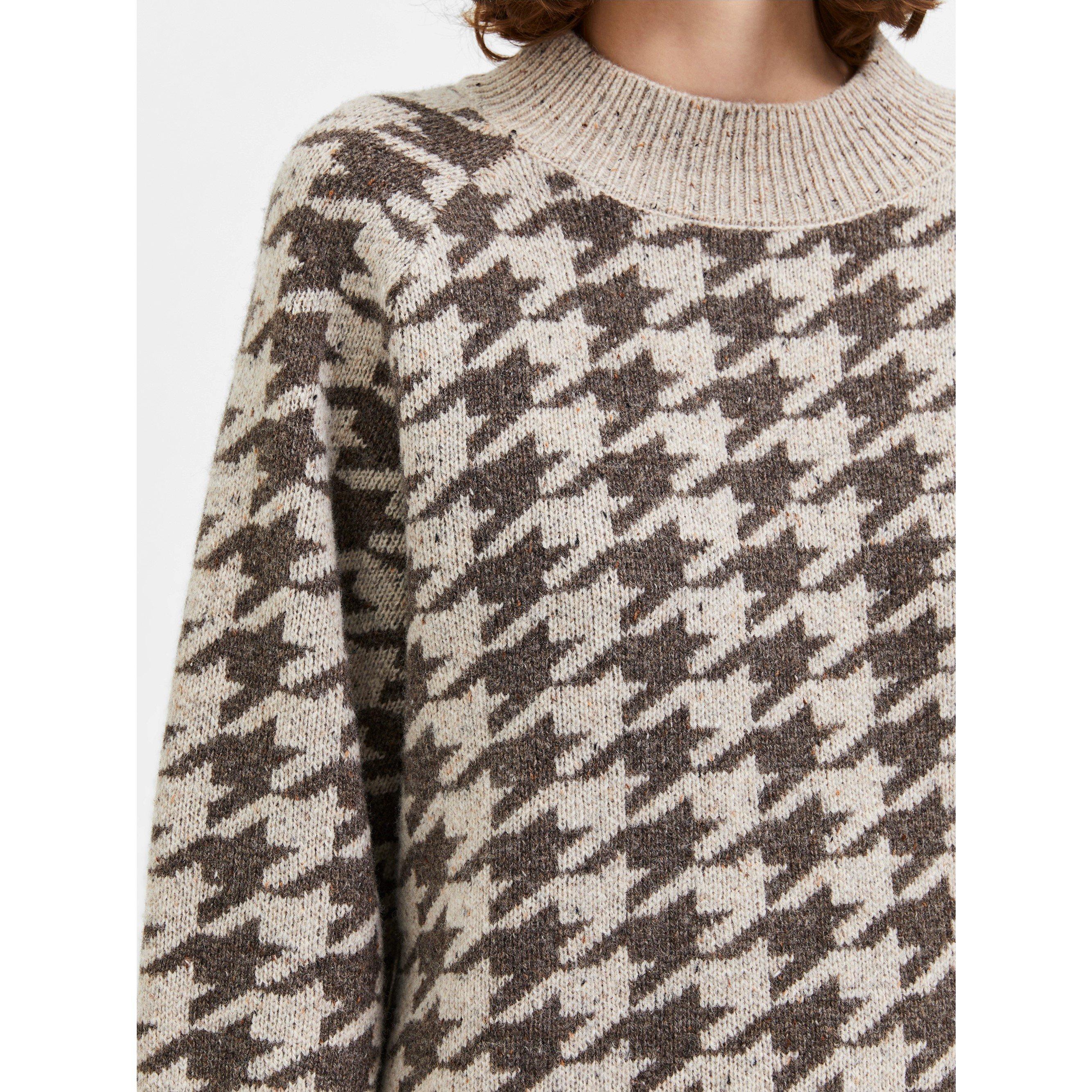 Sandshell/Co - Selected Femme - Women's Birdy Knitted Crew Neck Jumper - 5