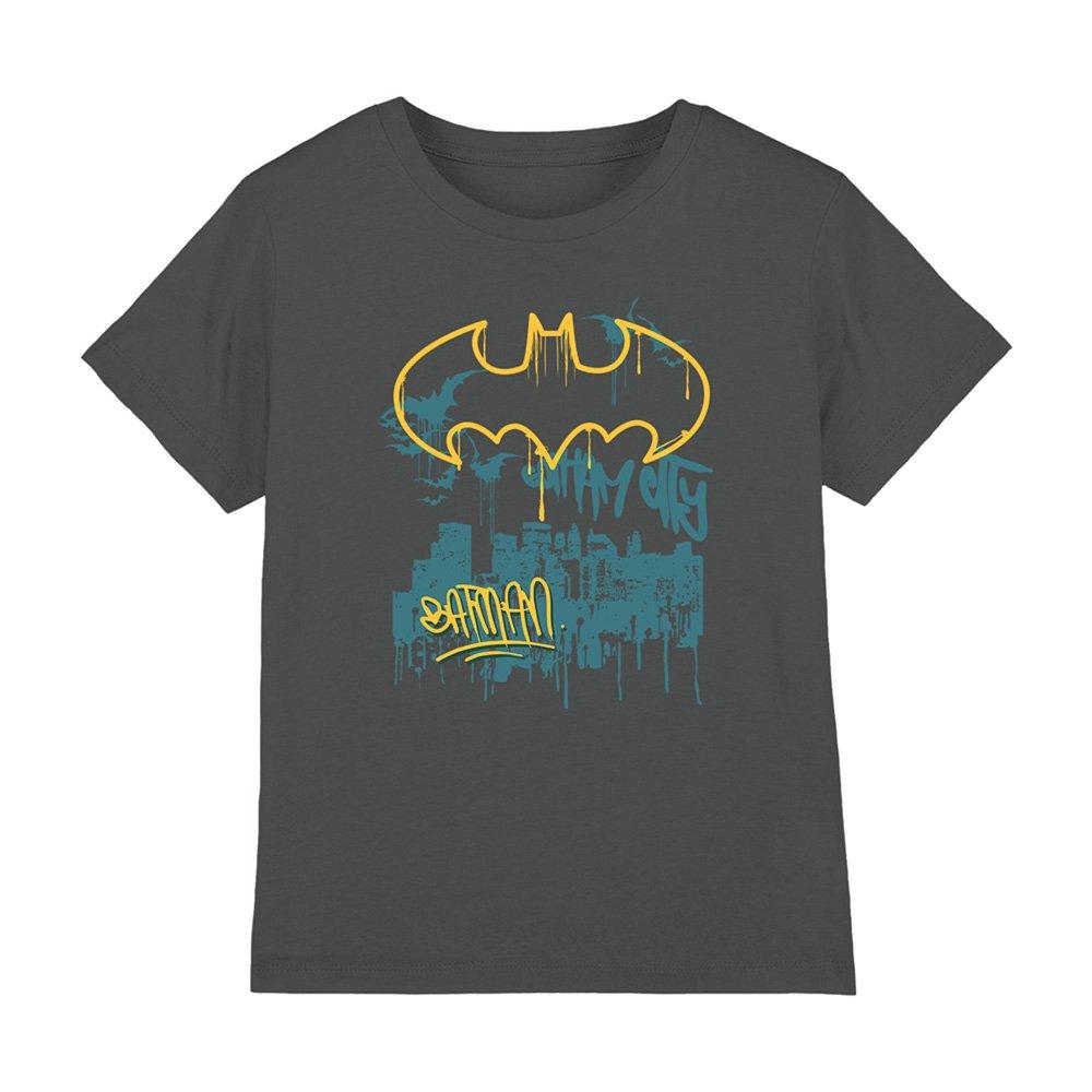 Charcoal - DC Comics - DC Comics Hero Of The Night T-Shirt Charcoal - 1