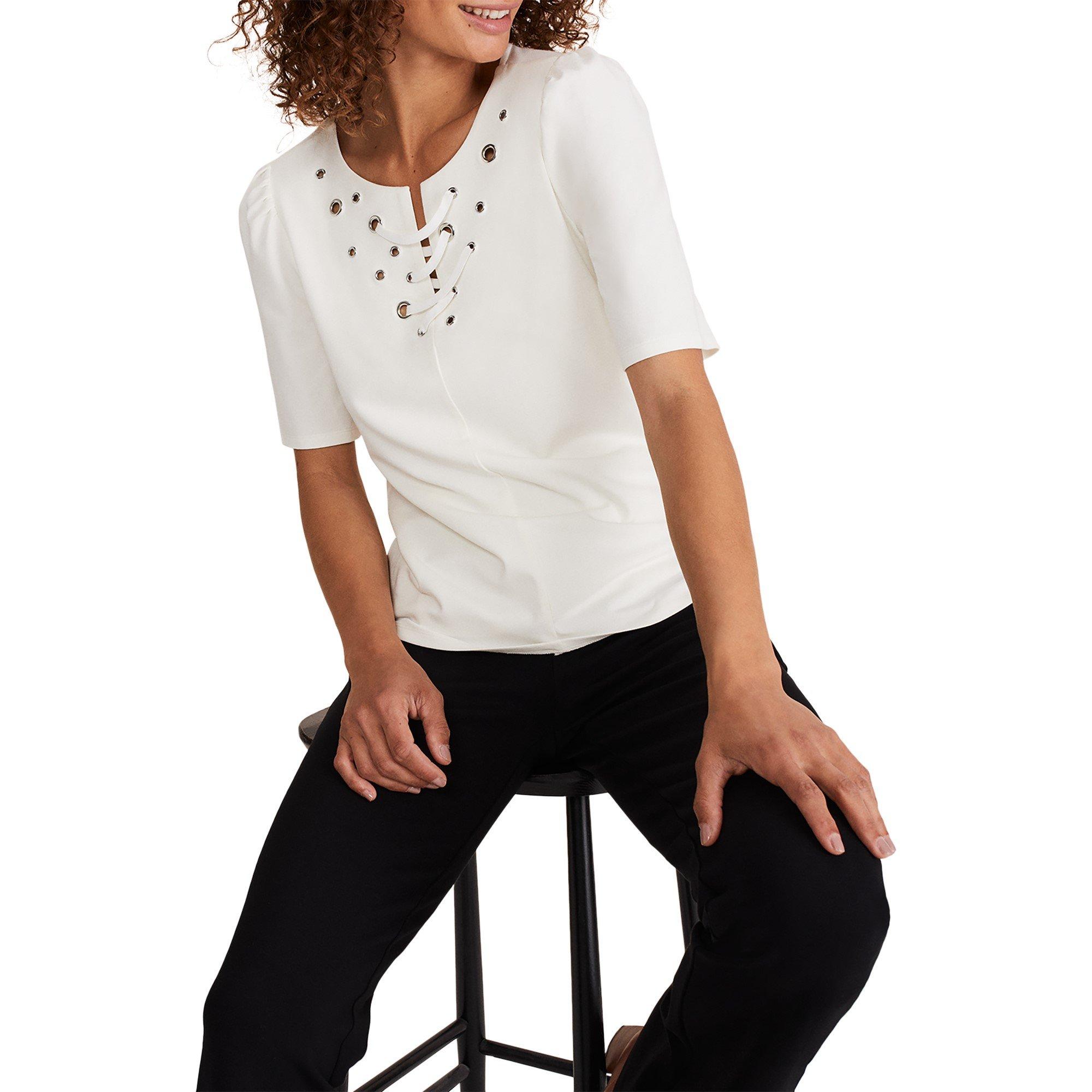 Ivory - Phase Eight - Kailee Eyelet Top - 4
