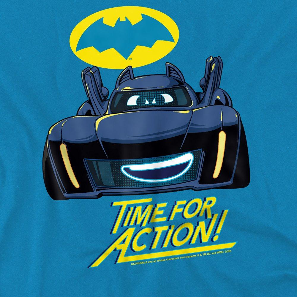 Bright Blue - DC Comics - Bam Time For Action Kids T-Shirt Turquoise - 2