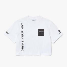 Lacoste Live x Minecraft Short Organic Cotton T-Shirt