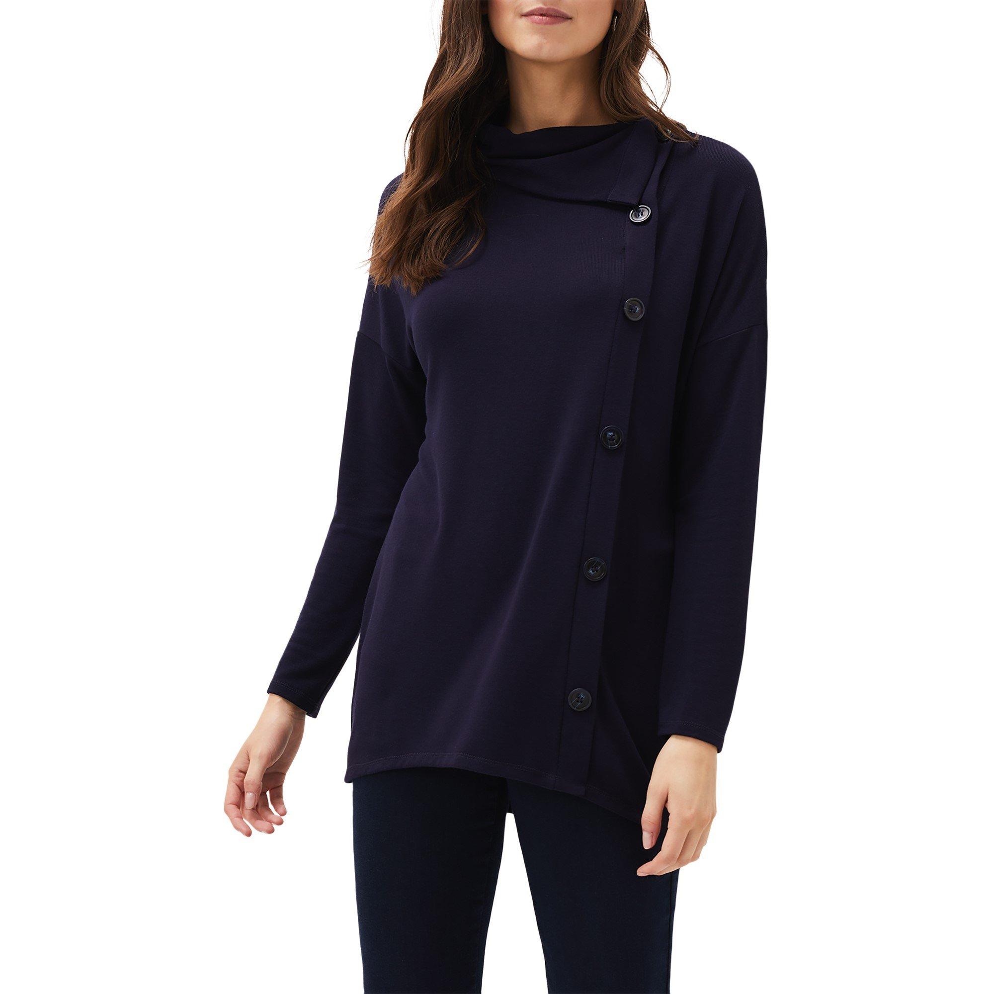 Navy - Phase Eight - Marga Longline Top - 2