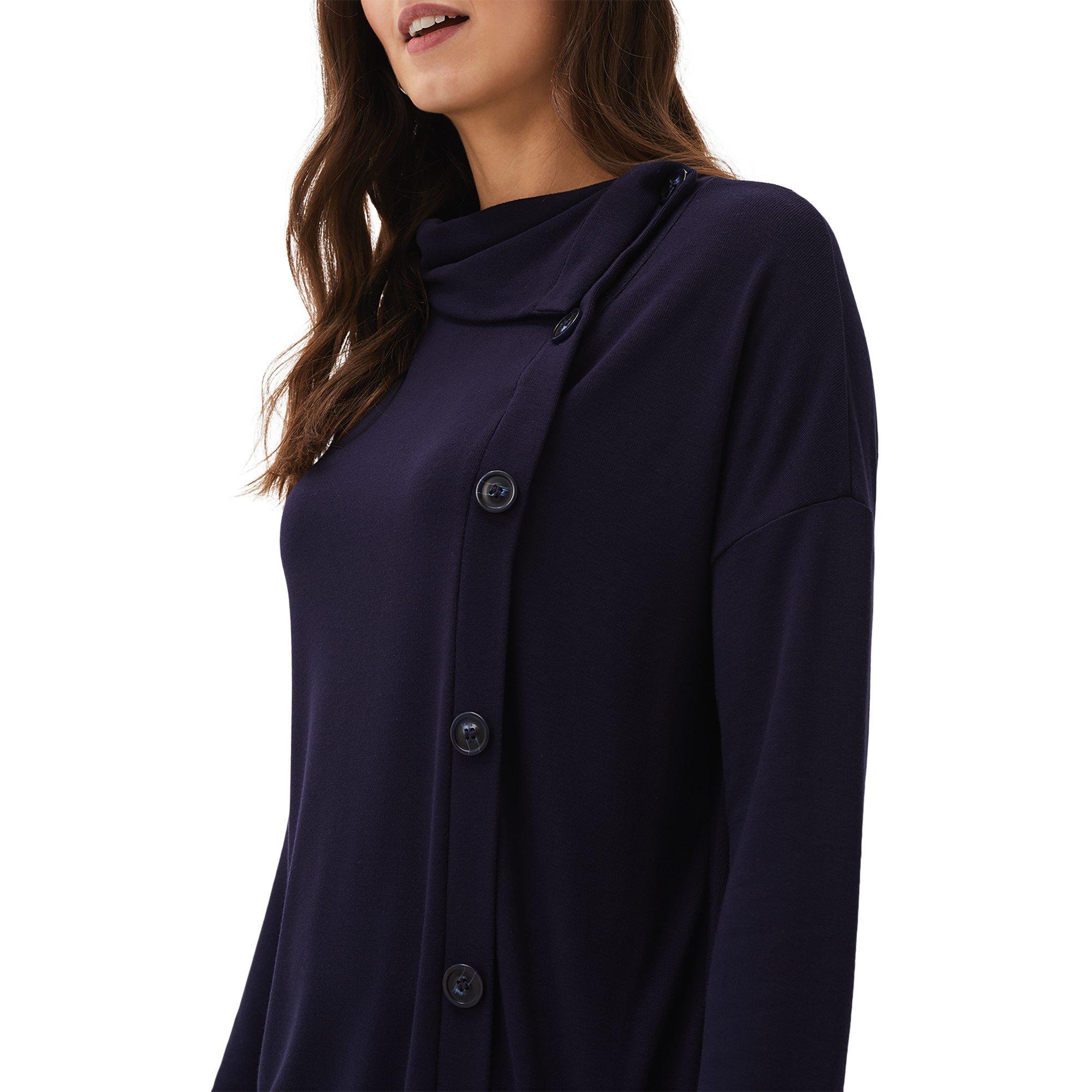 Navy - Phase Eight - Marga Longline Top - 4