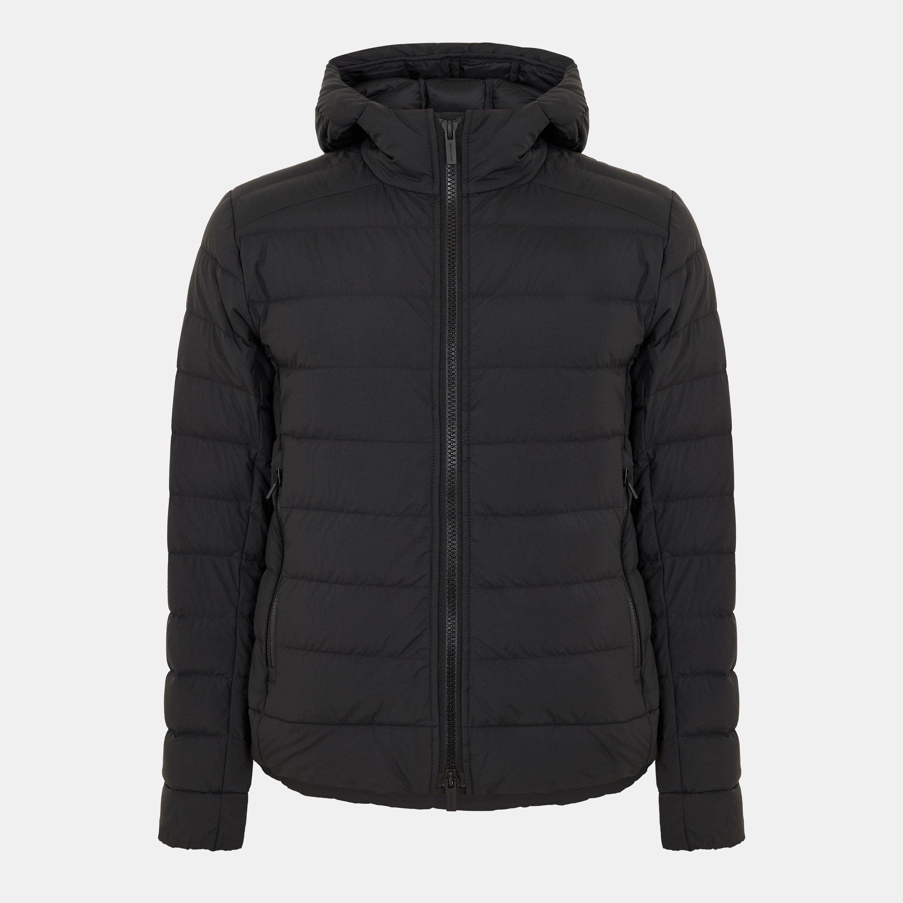Canada Goose Men's Crofton Short Puffer Jacket - Black 9061 - XL