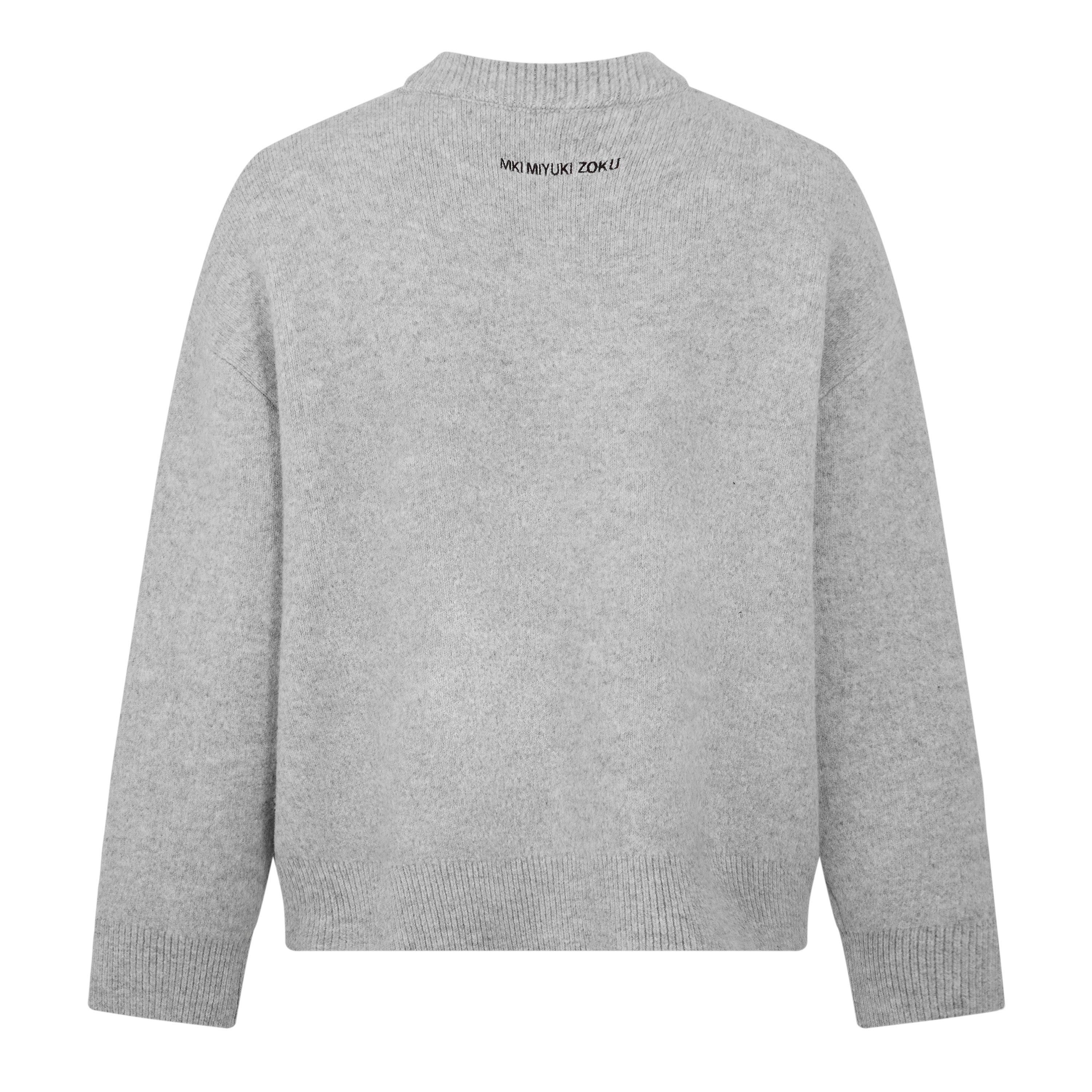 Ash - MKI MIYUKI ZOKU - MKI Dbl Knit Crew Sn64 - 2