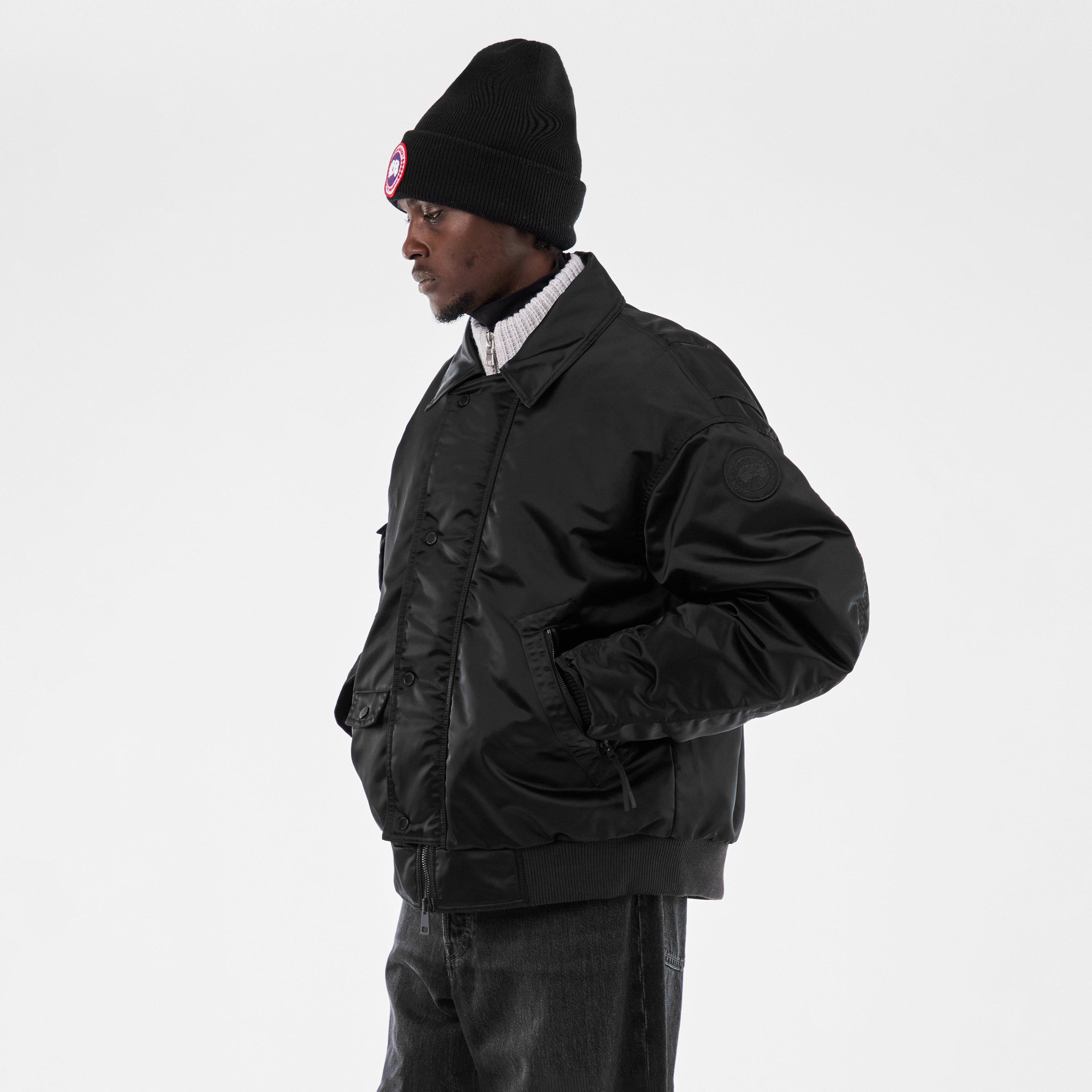 Black 9061 - Canada Goose - Men's  Insulated Aviator Jacket - 3