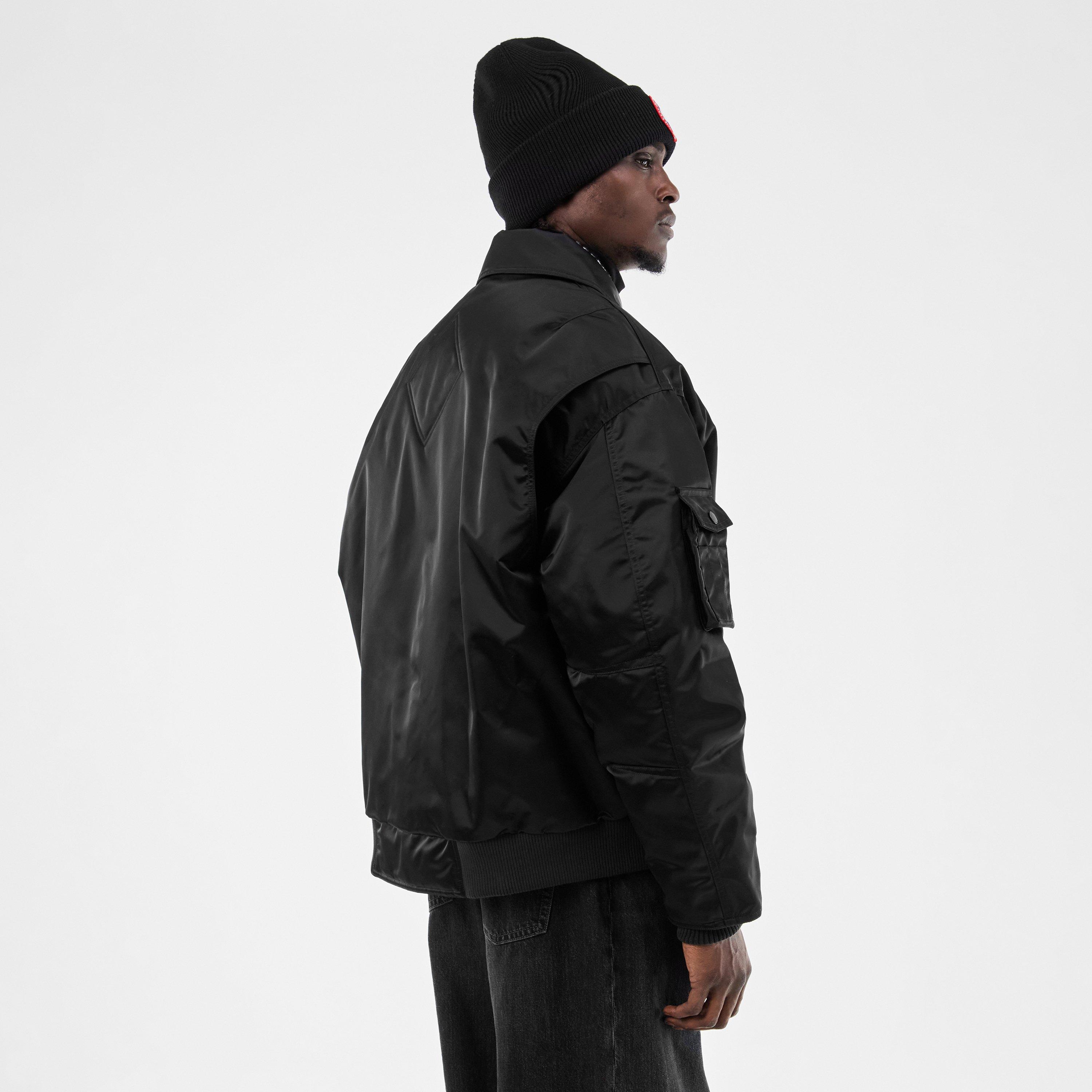 Black 9061 - Canada Goose - Men's  Insulated Aviator Jacket - 4