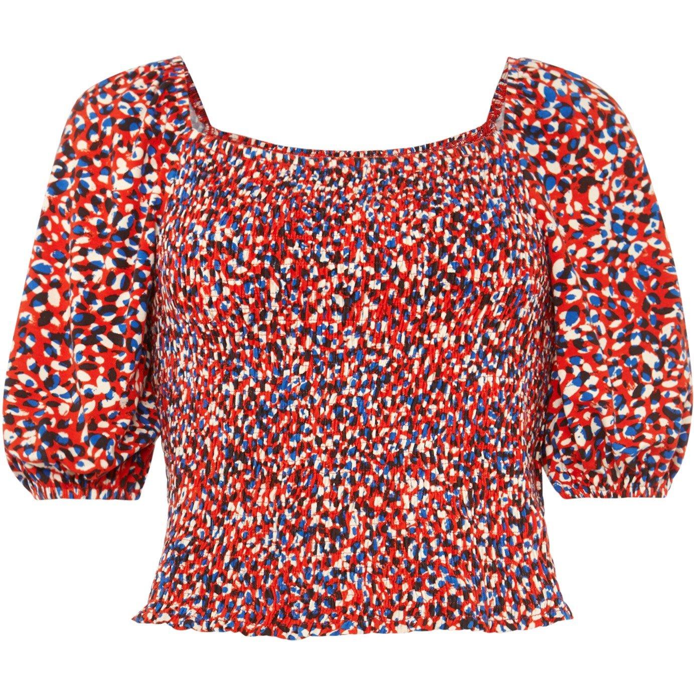 Multi-Coloured - Phase Eight - Kamila Ditsy Print Co-ord Top - 1