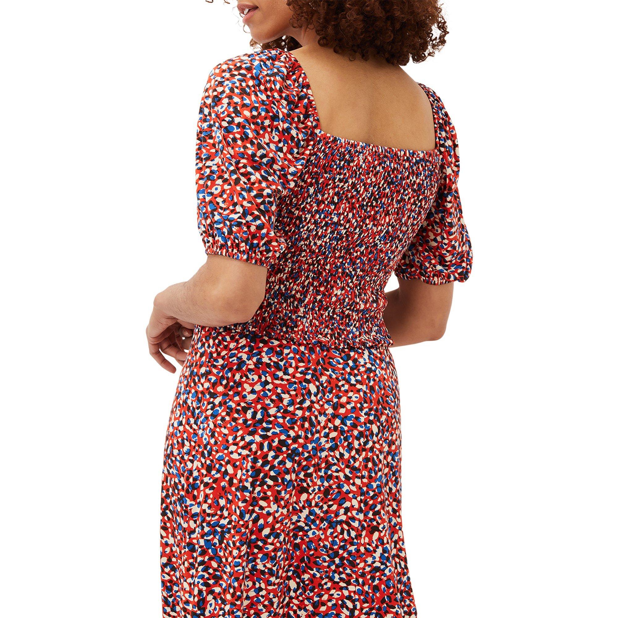 Multi-Coloured - Phase Eight - Kamila Ditsy Print Co-ord Top - 3