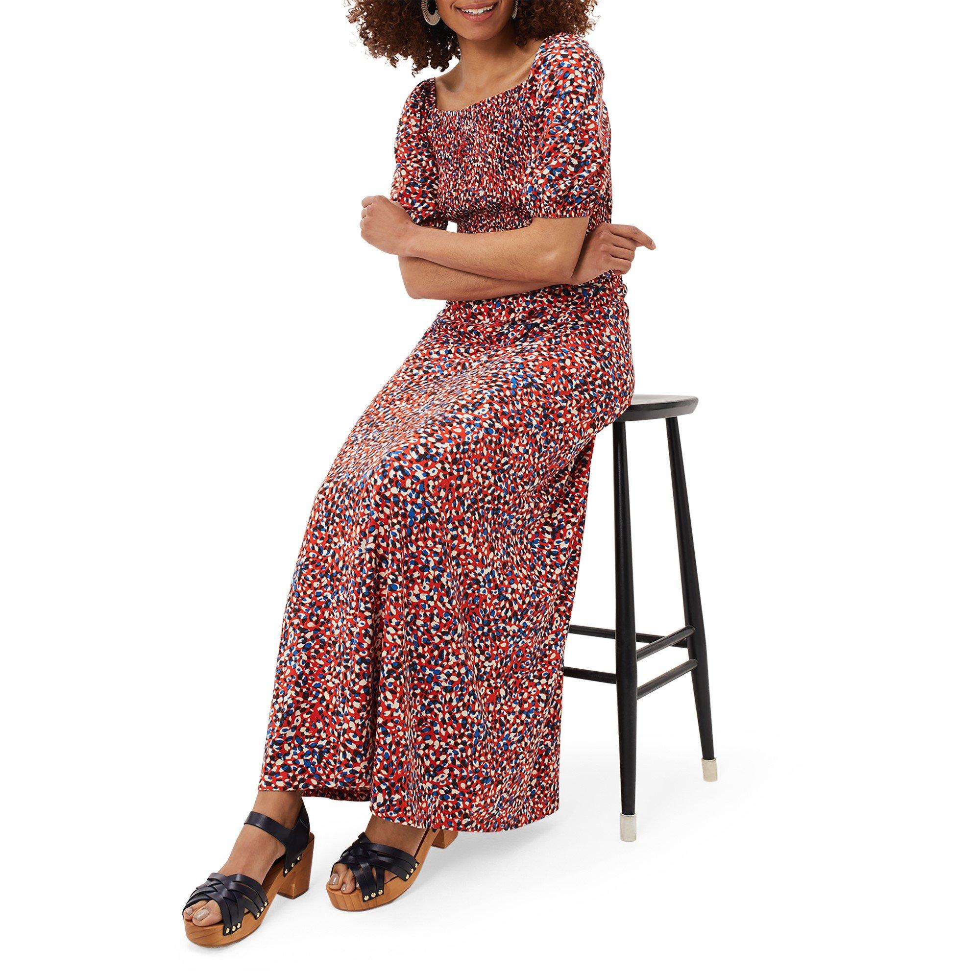 Multi-Coloured - Phase Eight - Kamila Ditsy Print Co-ord Top - 4