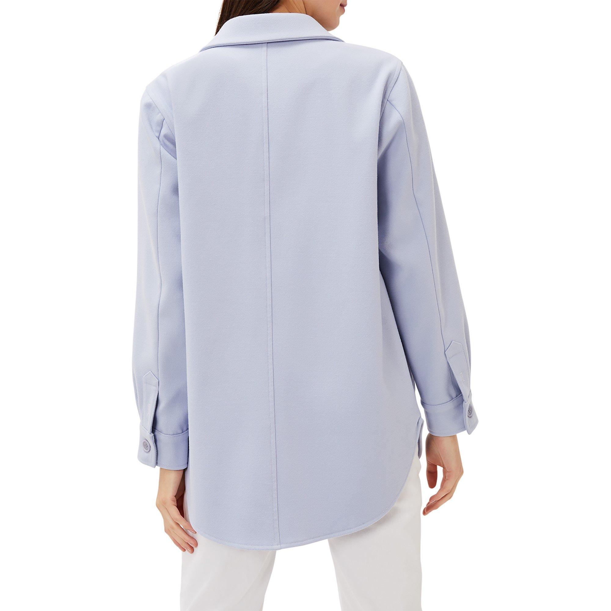Powder Blue - Phase Eight - Women's Jessica Oversized Overcoat - 3