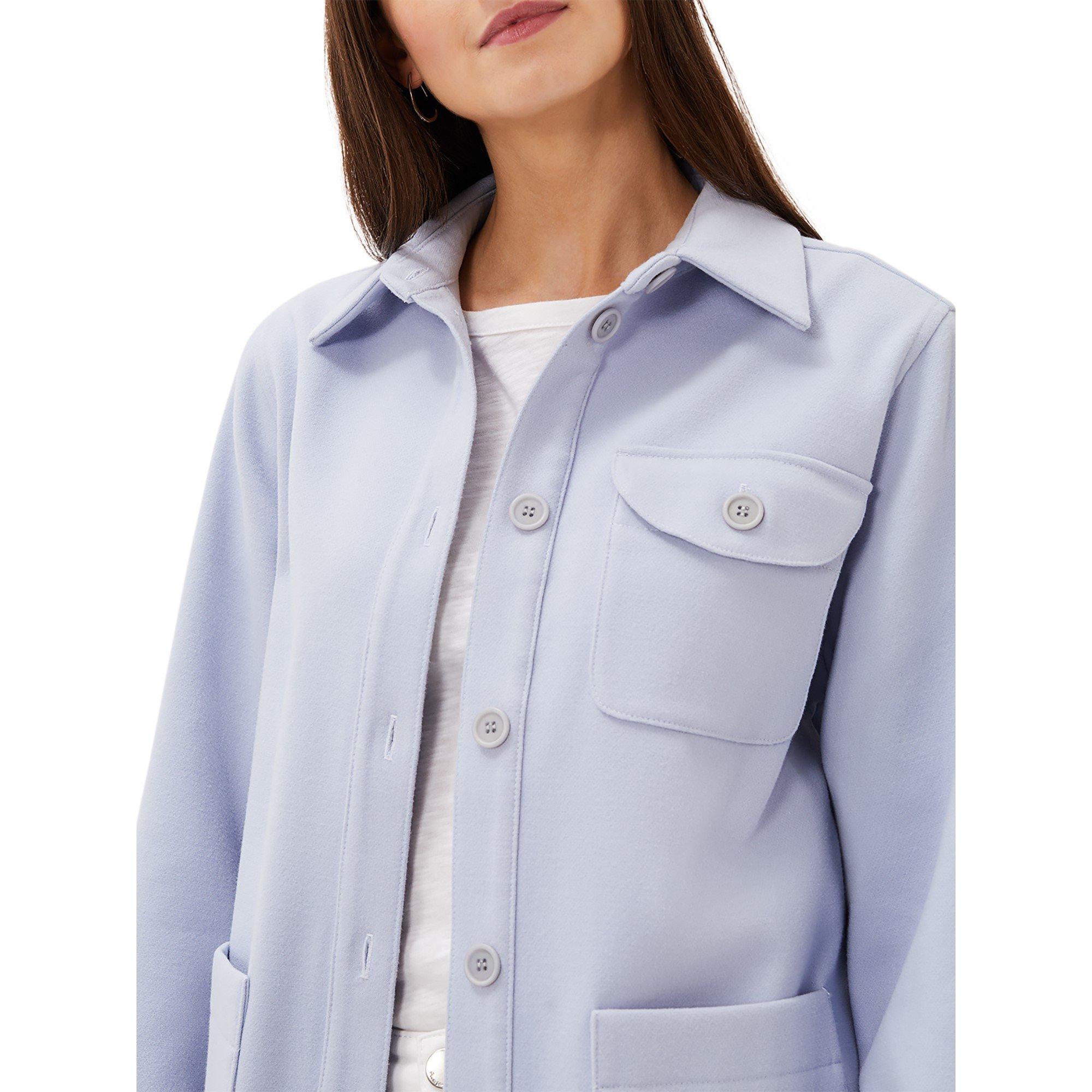 Powder Blue - Phase Eight - Women's Jessica Oversized Overcoat - 4